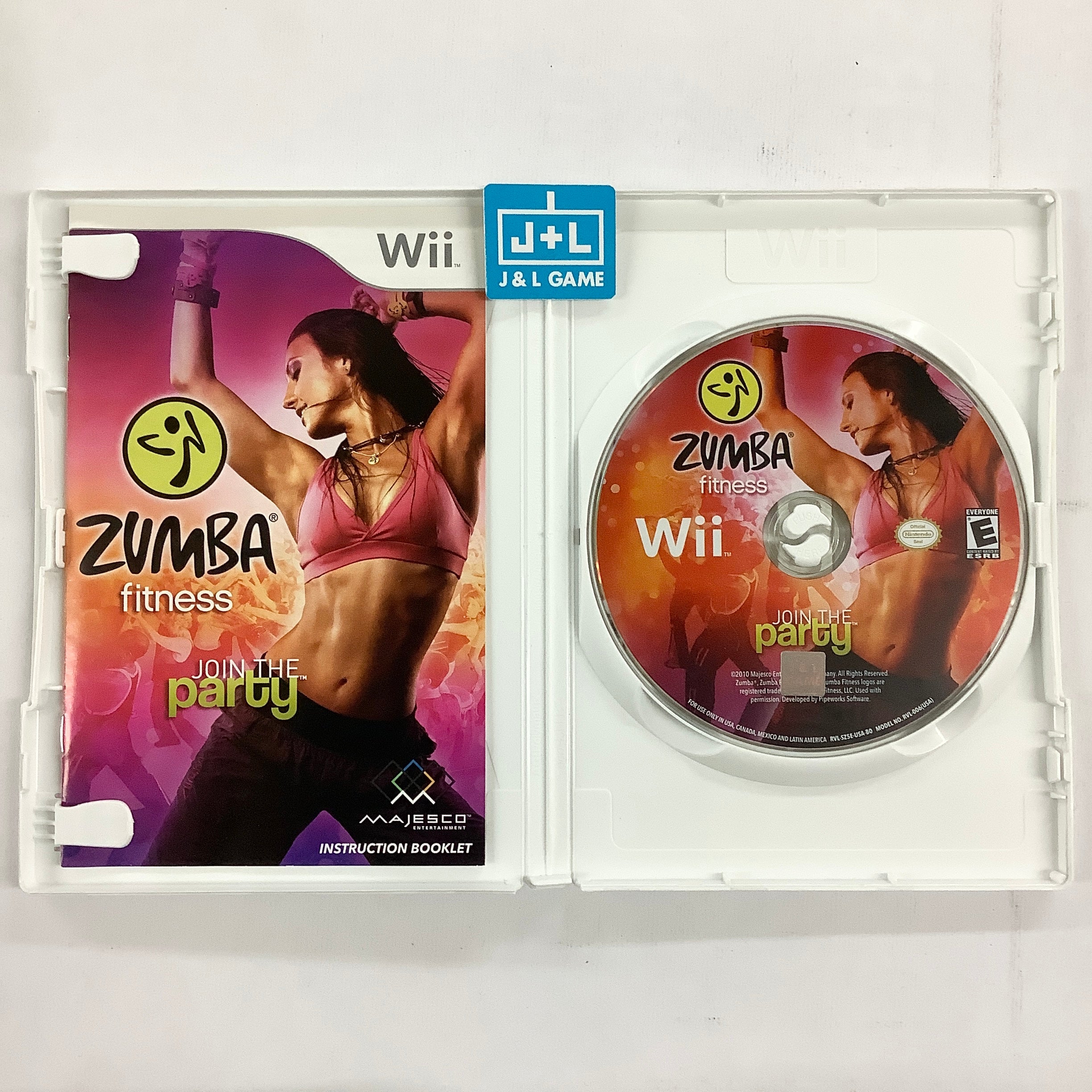 Zumba Fitness: Join the Party - Nintendo Wii [Pre-Owned] Video Games Majesco   