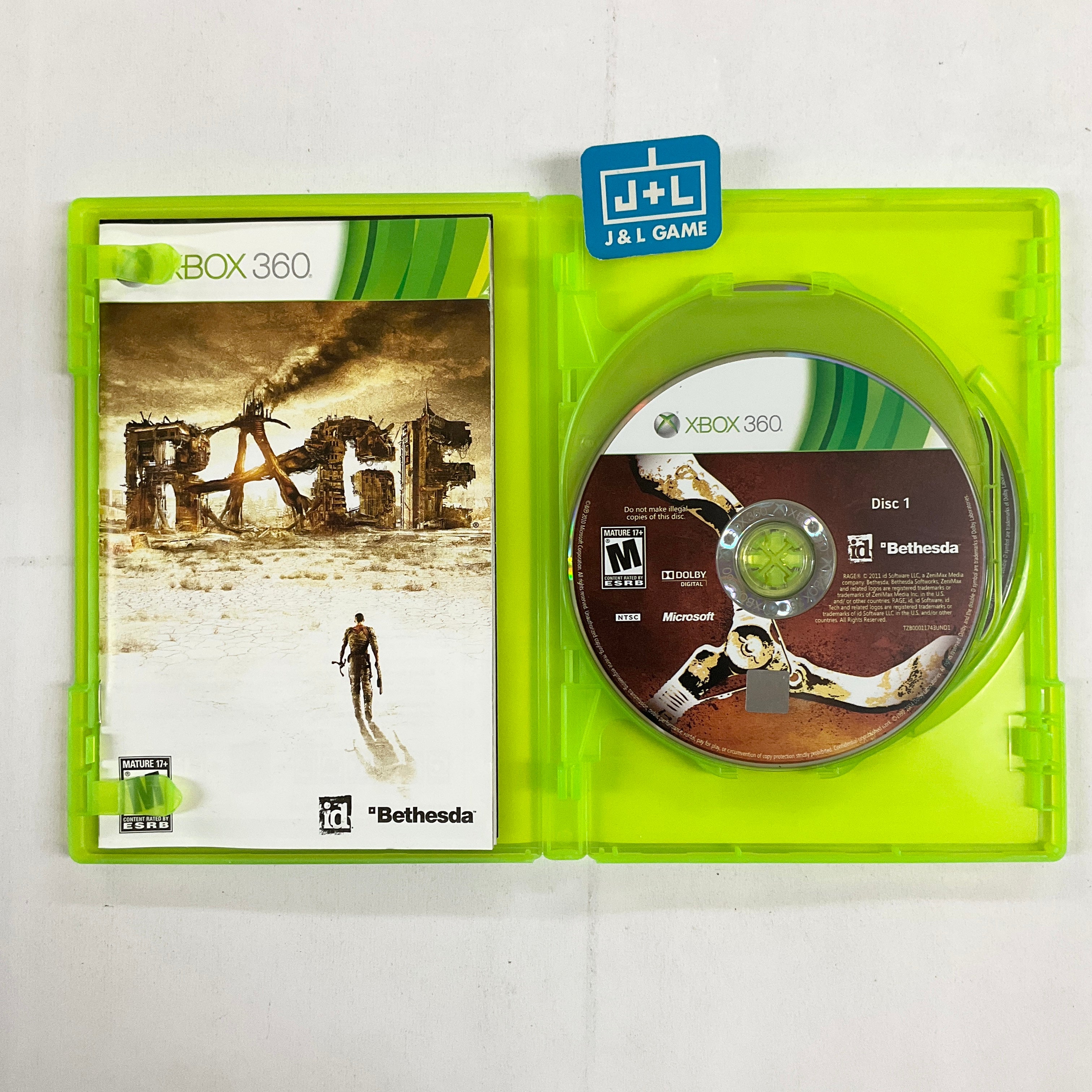 Rage (Anarchy Edition) - Xbox 360 [Pre-Owned] Video Games Bethesda   