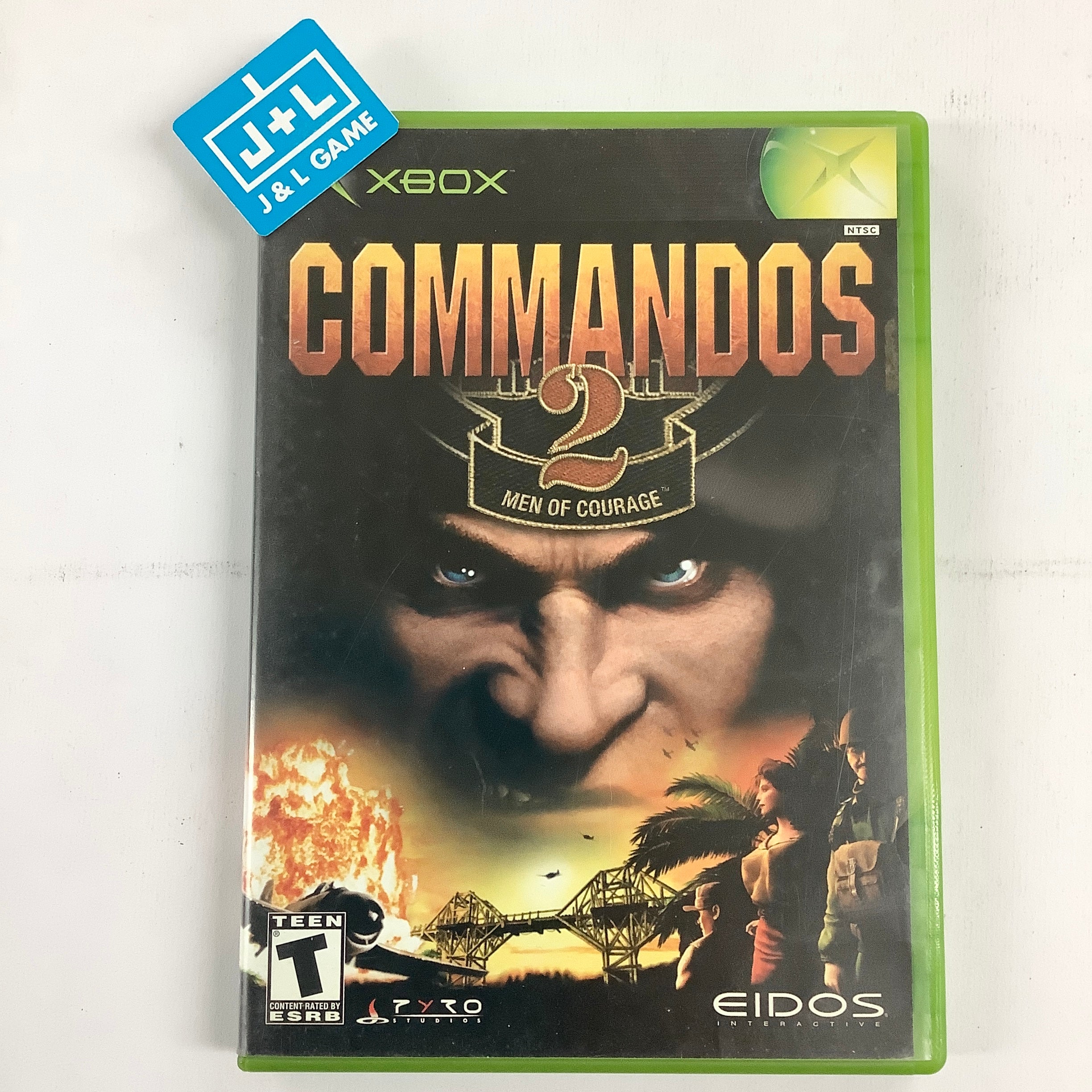 Commandos 2: Men of Courage - (XB) Xbox [Pre-Owned] Video Games Eidos Interactive   