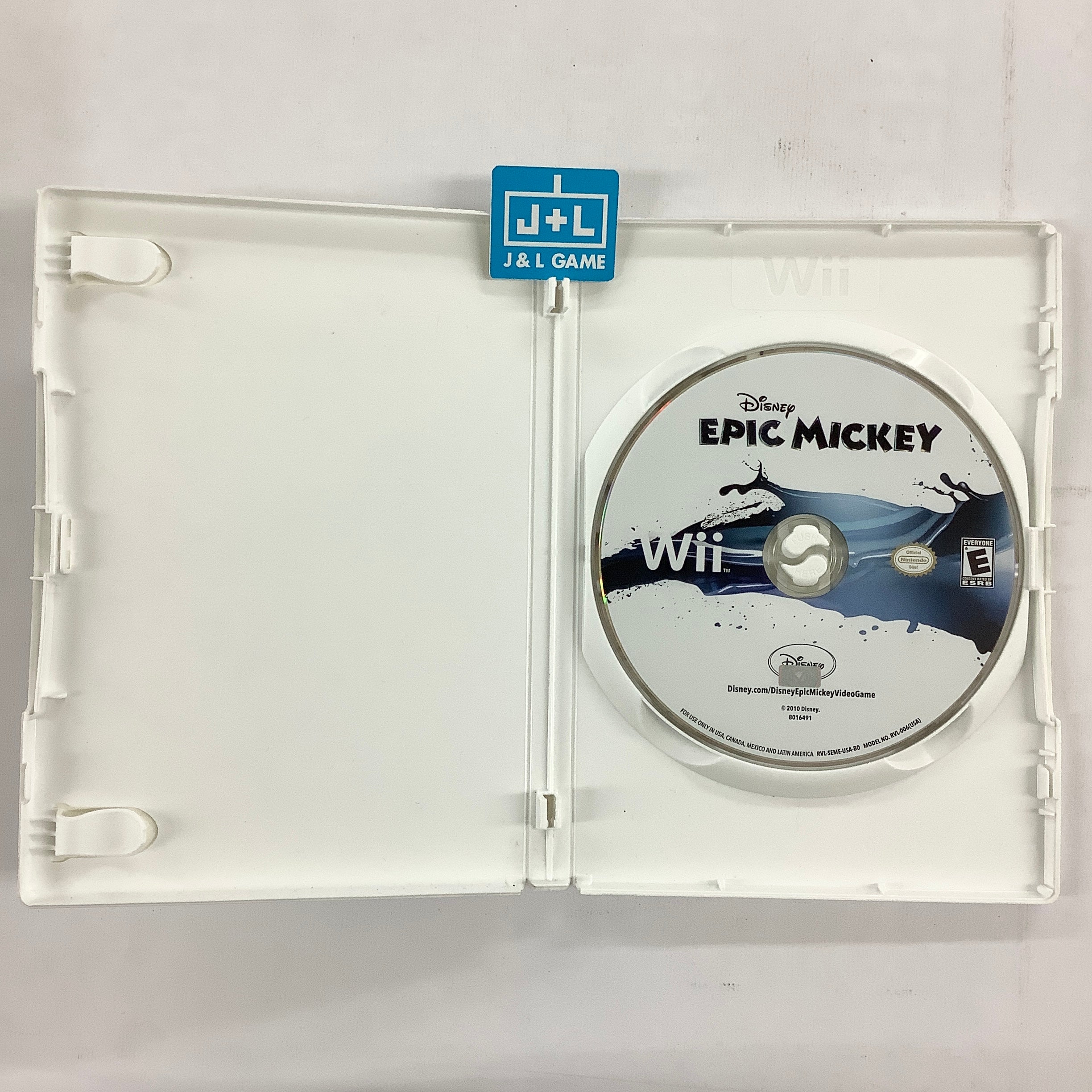 Disney Epic Mickey - Nintendo Wii [Pre-Owned] Video Games Disney Interactive Studios   