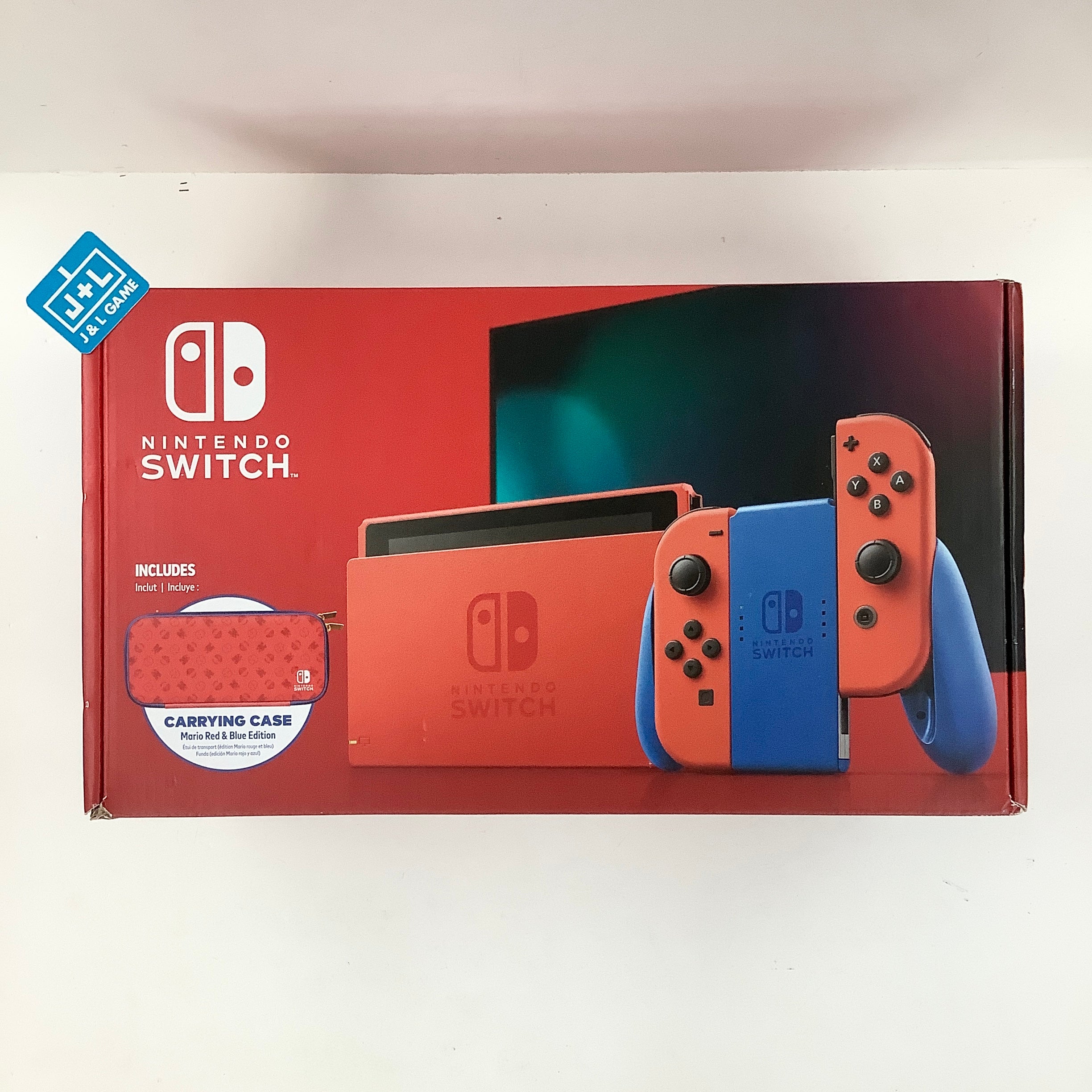 Nintendo Switch Mario Red Blue Edition Nintendo Switch J&L