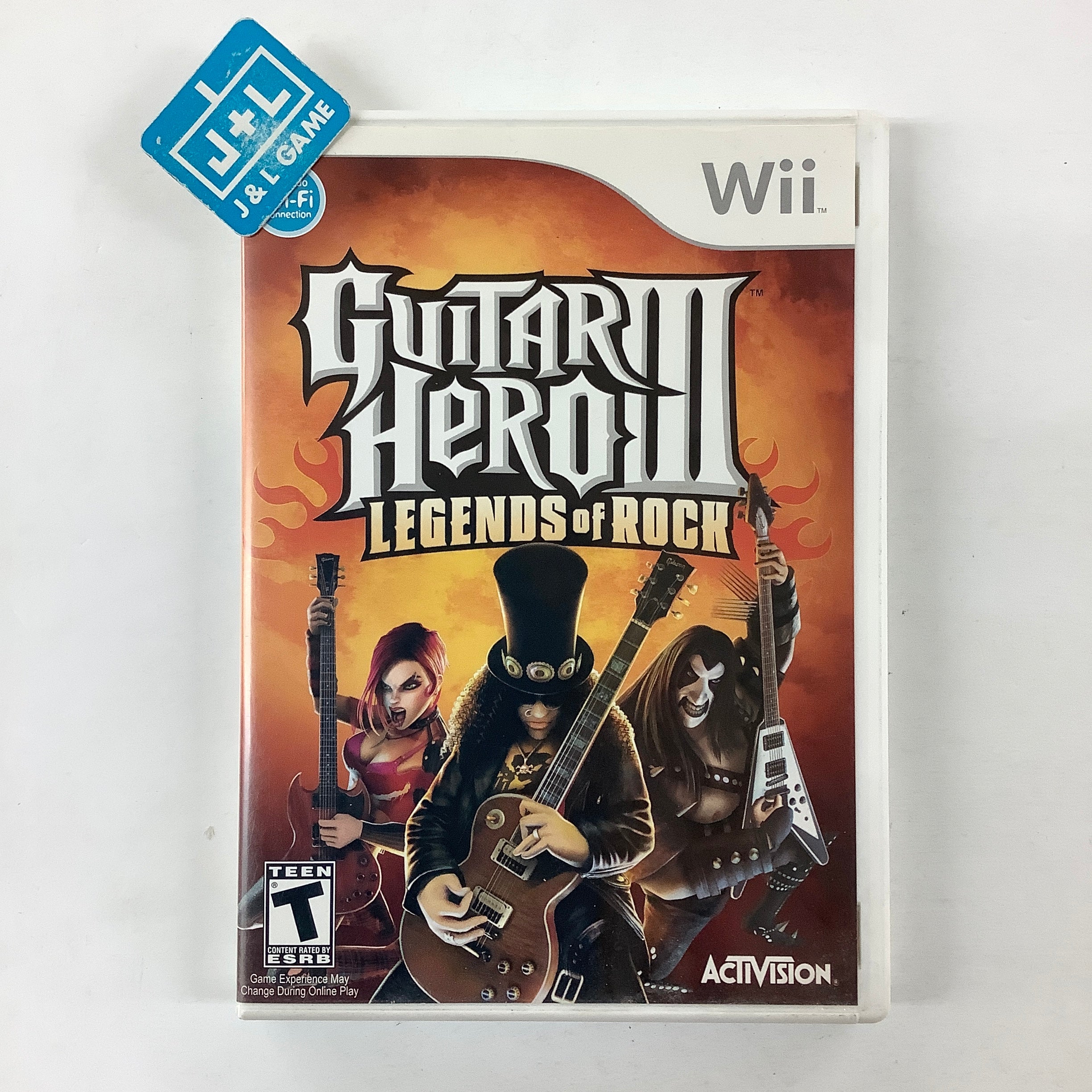 Guitar Hero III: Legends of Rock (Game Only) - Nintendo Wii [Pre-Owned] Video Games ACTIVISION   