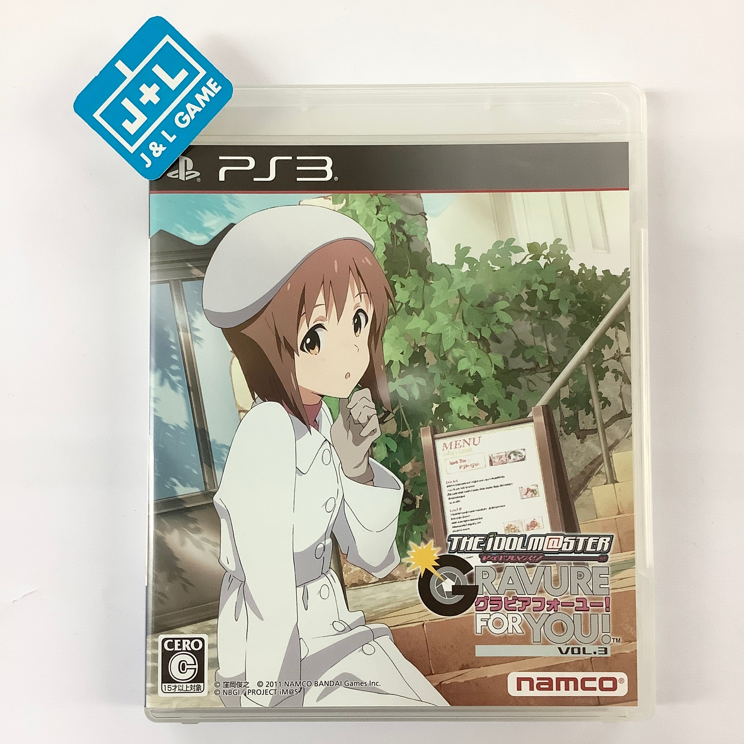 The Idolm@ster: Gravure For You! Vol. 3 - (PS3) PlayStation 3 [Pre-Owned] (Japanese Import) Video Games Bandai Namco Games   