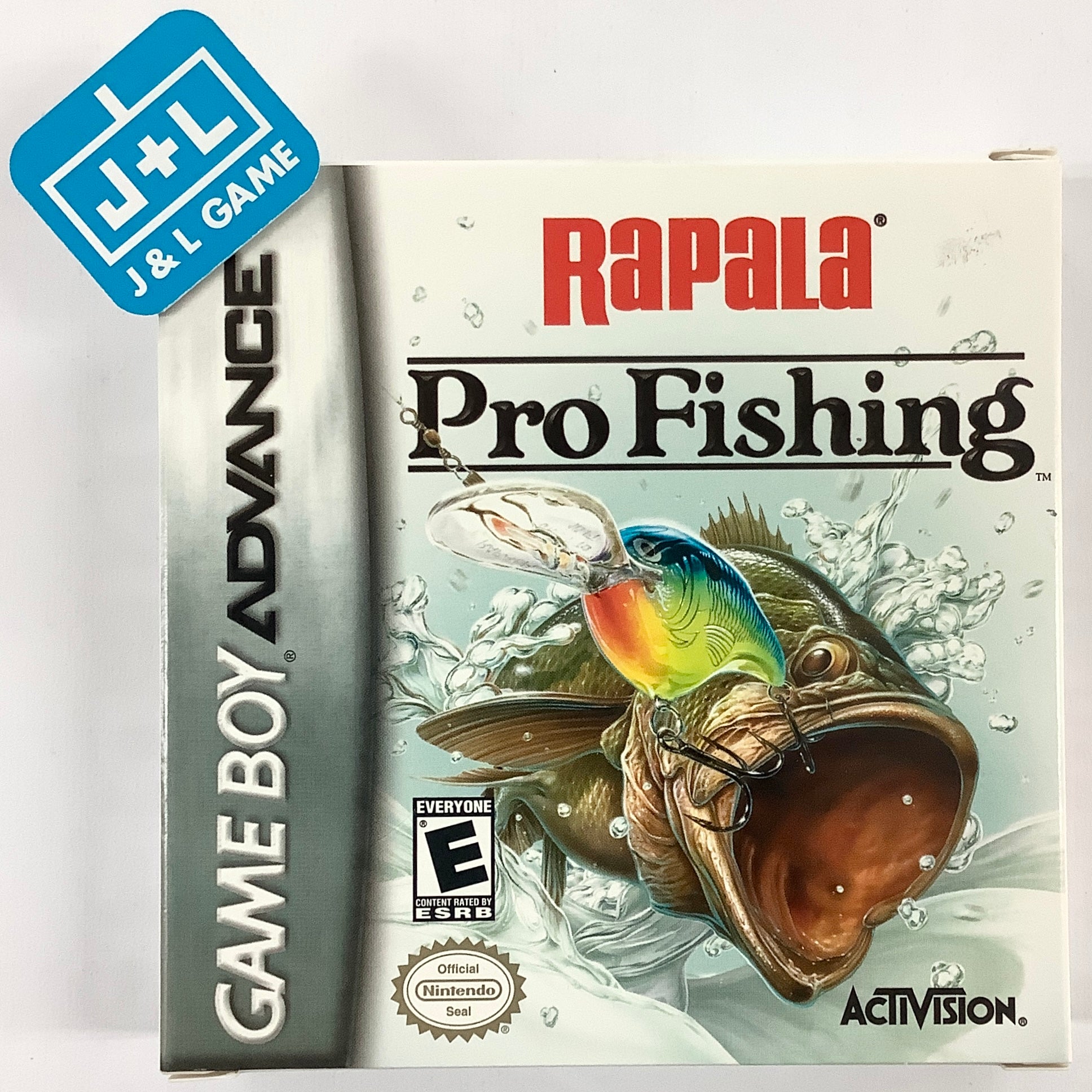 Nintendo Gameboy Advance GBA Rapala Pro Fishing