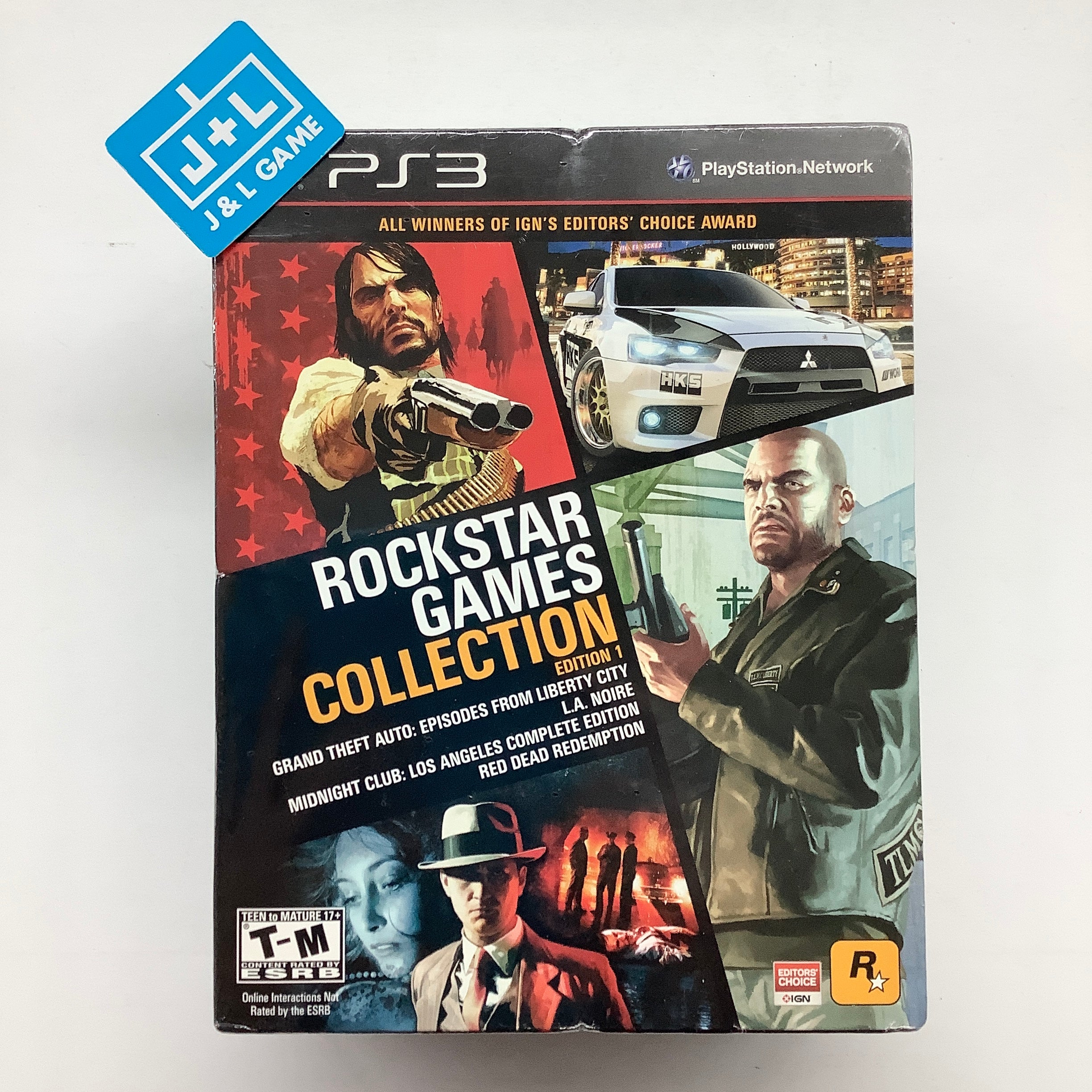 Rockstar Games Collection: Edition (PS3) PlayStation J&L Game