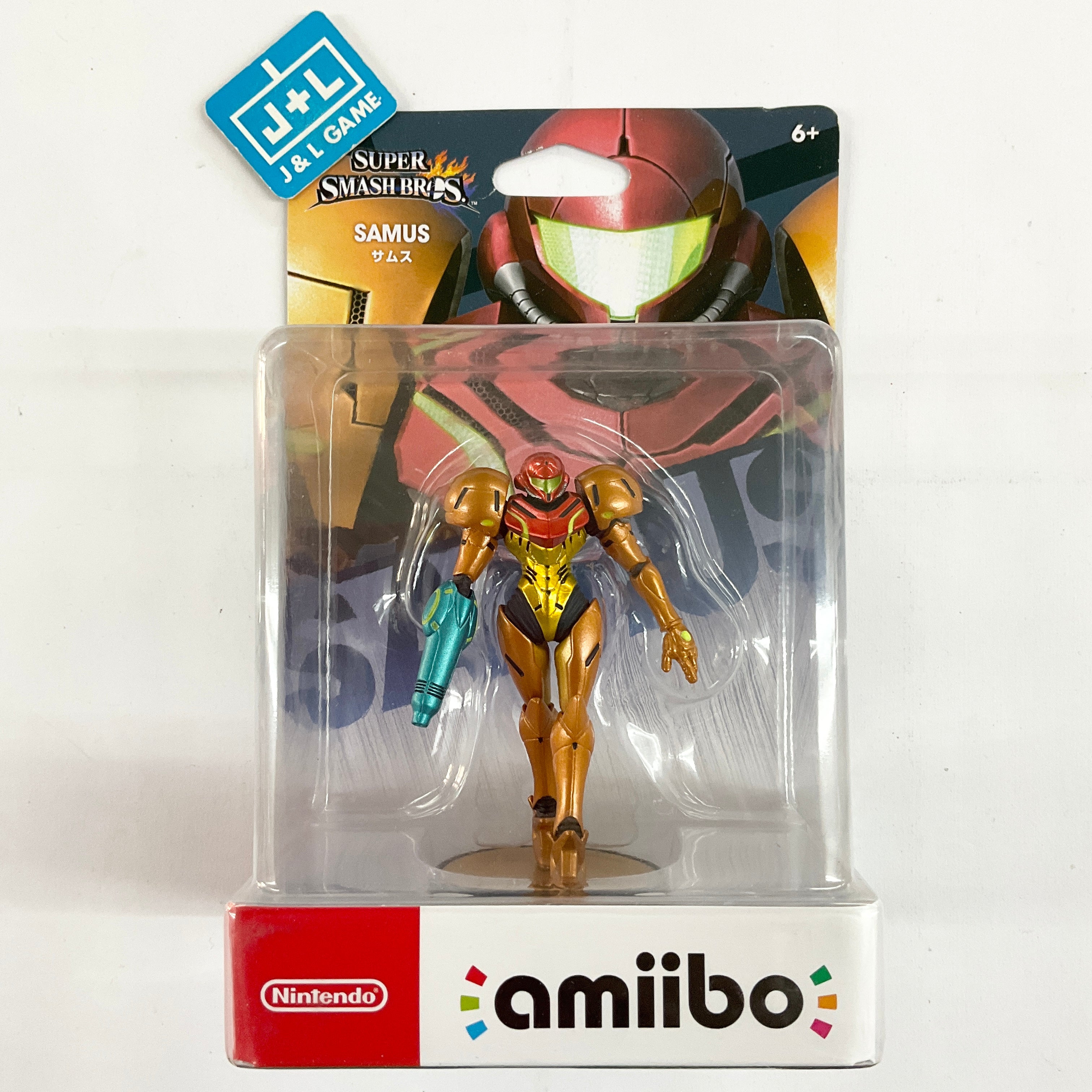 Samus (Super Smash Bros. series) - Nintendo WiiU Amiibo (Japanese Import) Amiibo Nintendo   