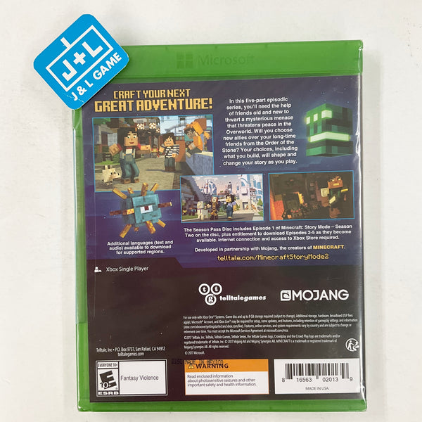 Minecraft Story Mode: The Complete First Season Original (FULL