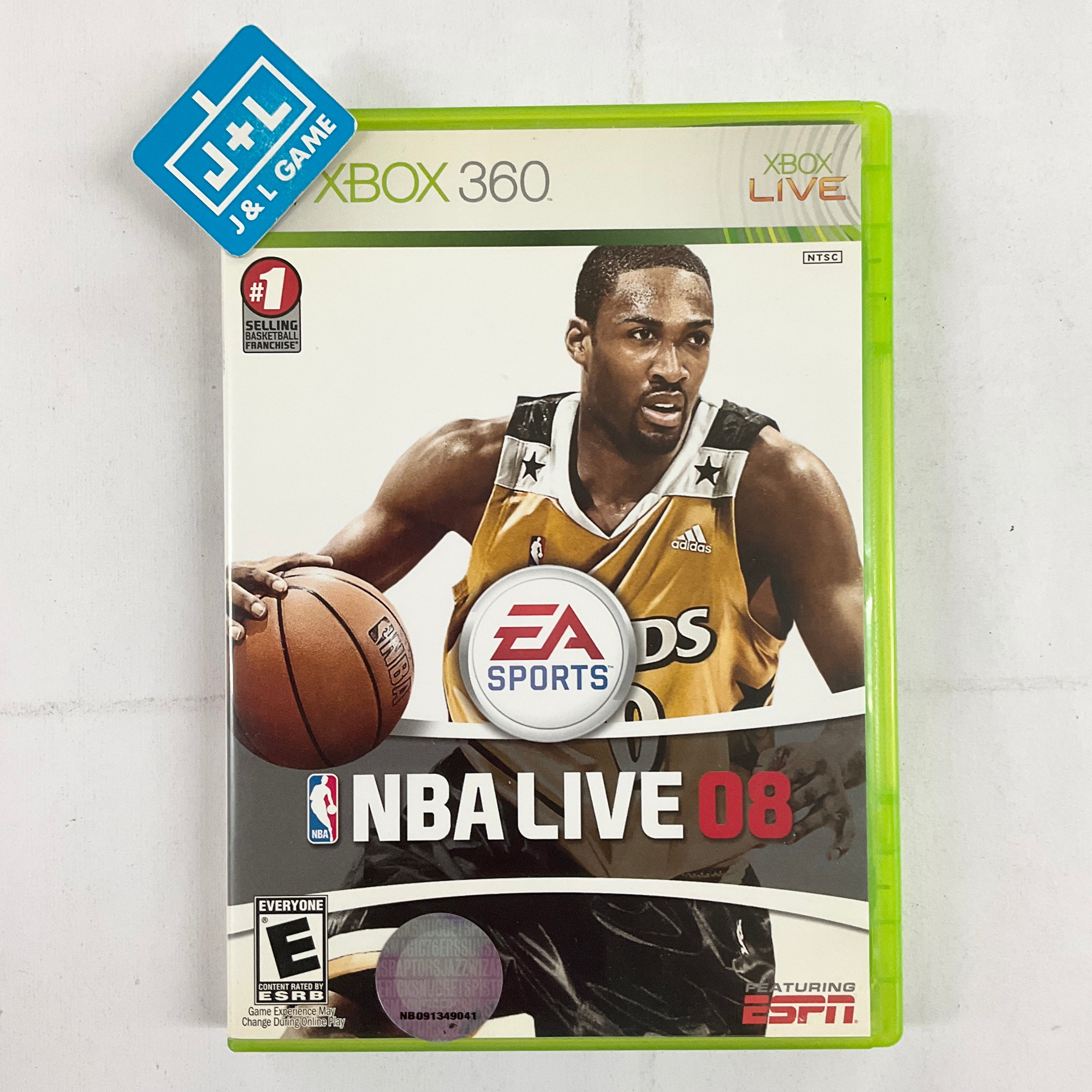 NBA Live 08 Xbox 360 [Pre-Owned] J&L Game
