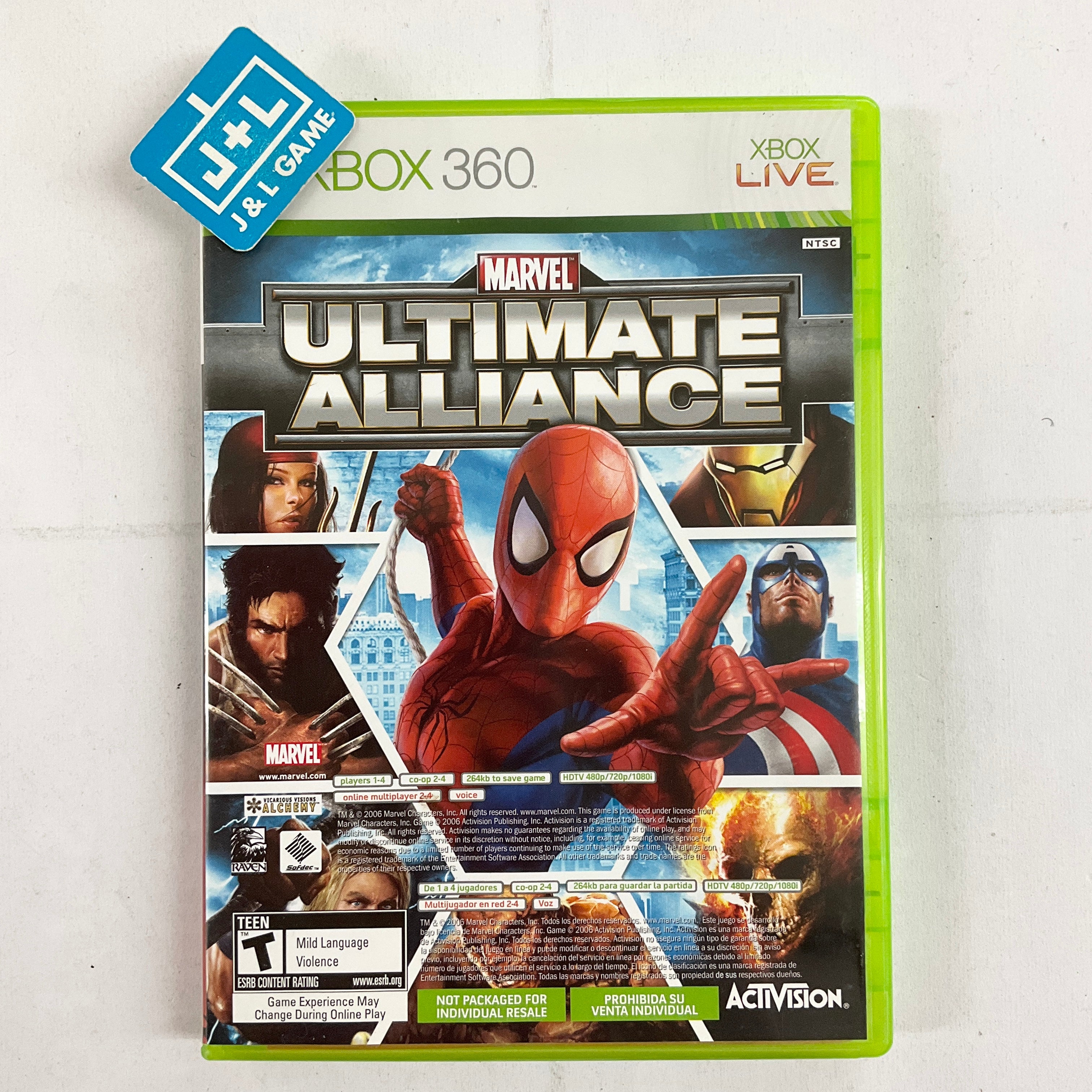 Marvel: Ultimate Alliance Forza Motorsport Xbox 360 [Pre