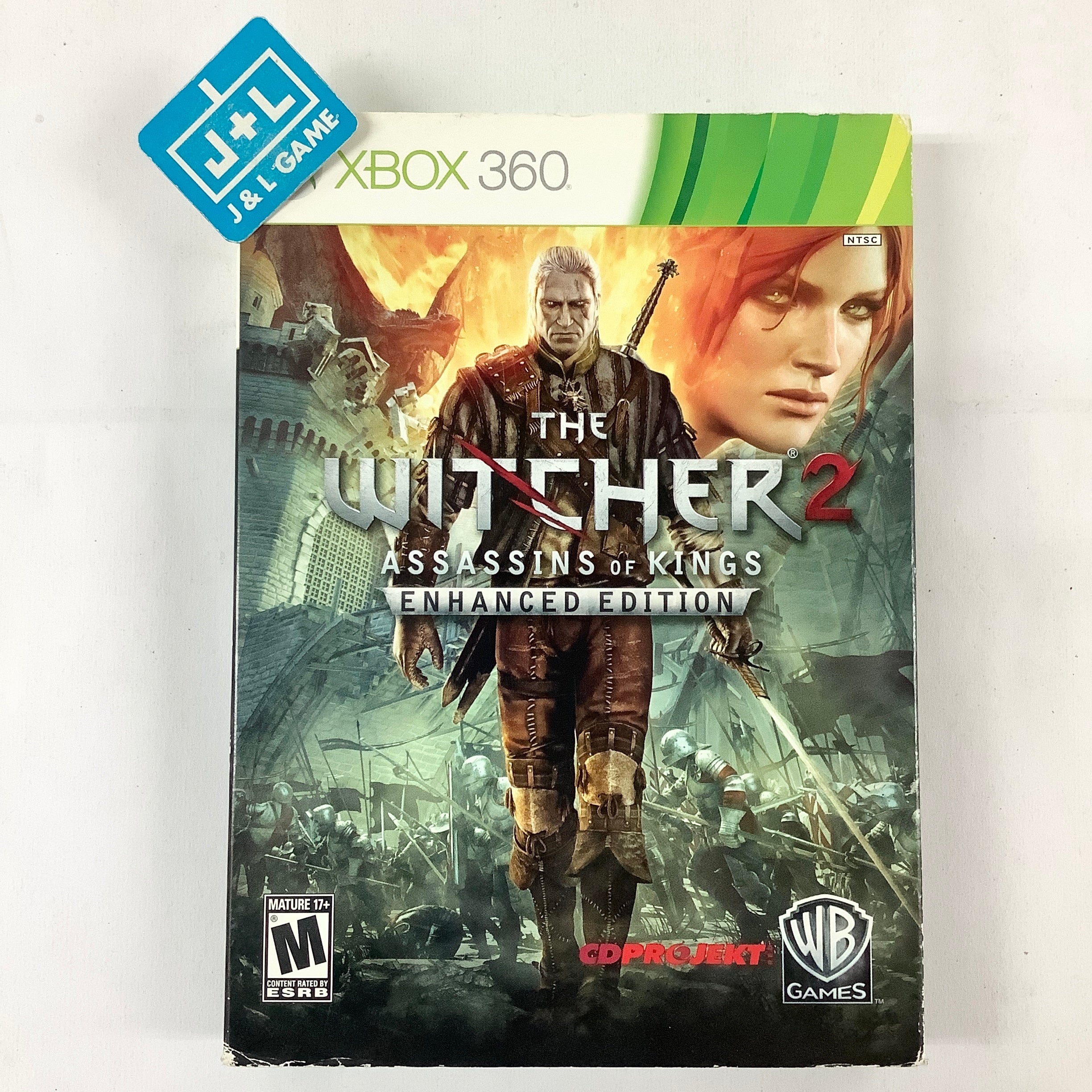 The Witcher 2: Assassins of Kings (Enhanced Edition) - Xbox 360 [Pre-Owned] Video Games Warner Bros. Interactive Entertainment   