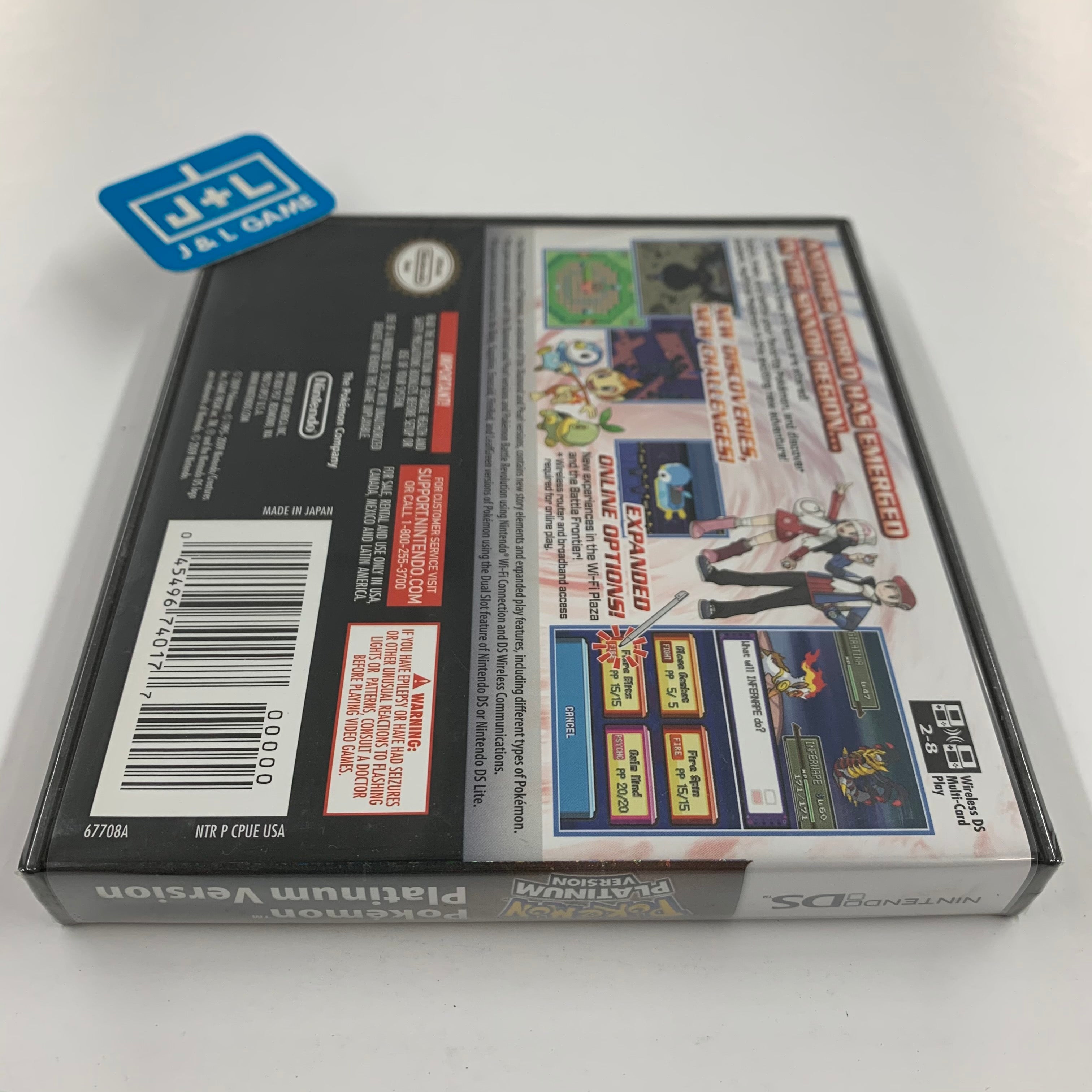 Pokemon Platinum Version - Nintendo DS Video Games Nintendo   