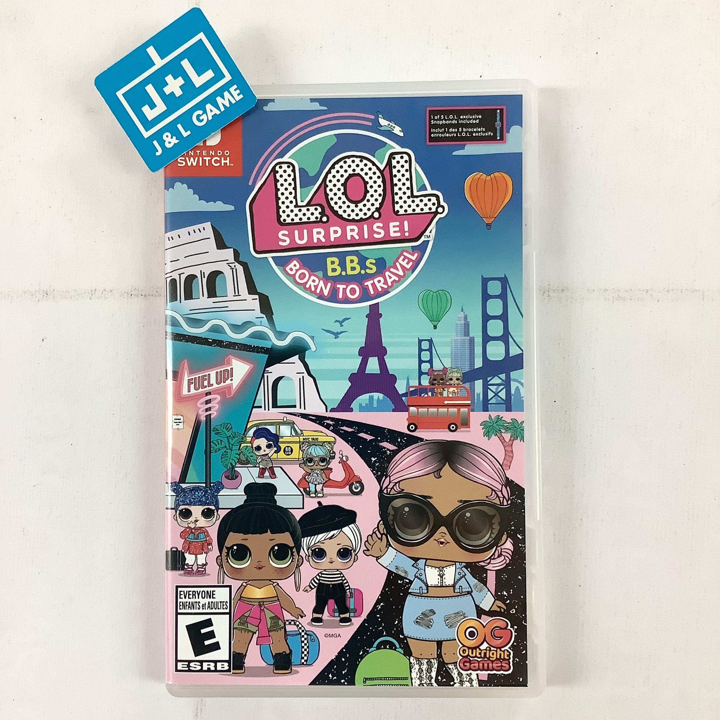 Born To Lol Doll Game Nintendo Switch Surprise! Born To Travel