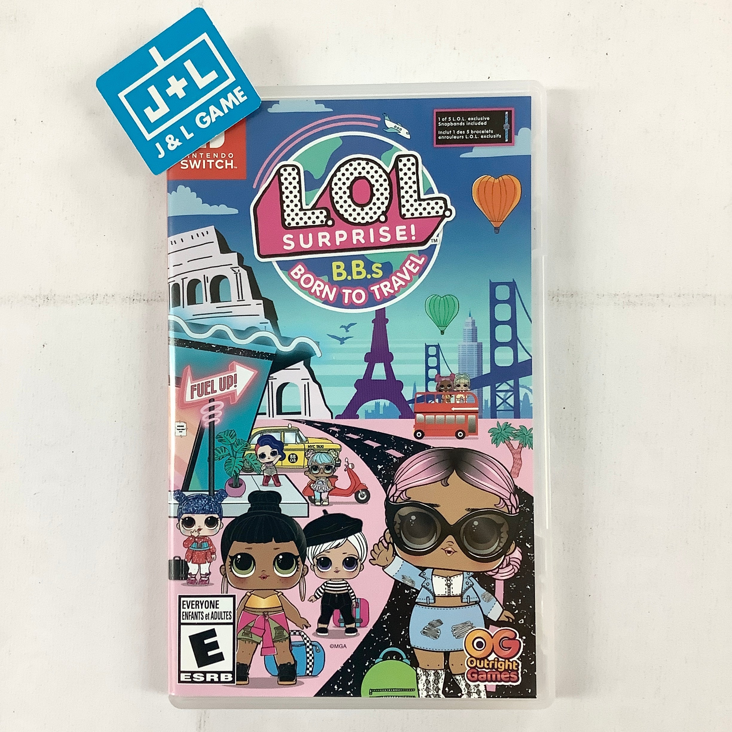 L.O.L. Surprise! B.B.s Born to Travel - (NSW) Nintendo Switch [UNBOXING] Video Games Outright Games   