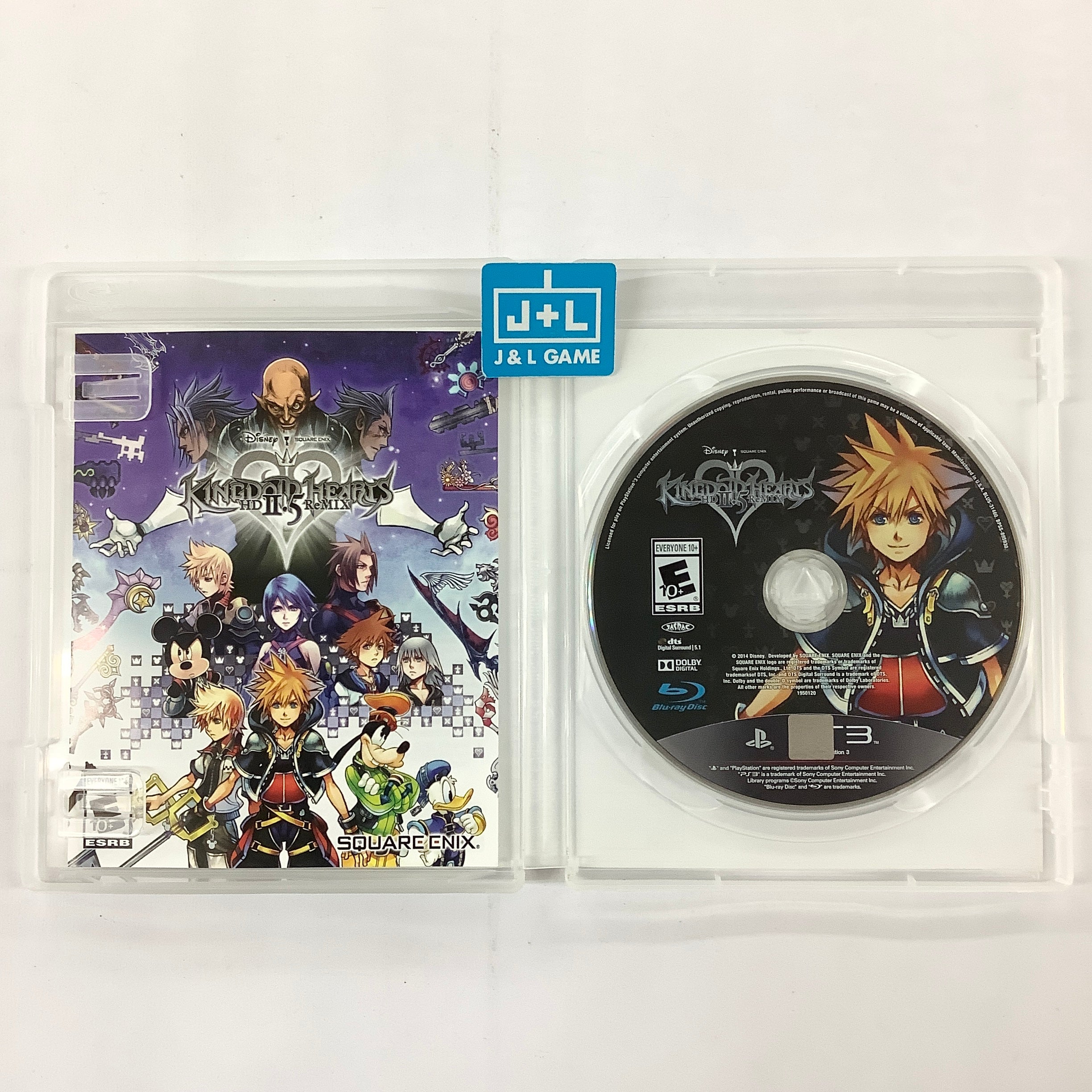 Kingdom Hearts HD 2.5 ReMIX - (PS3) PlayStation 3 [Pre-Owned] Video Games Square Enix   