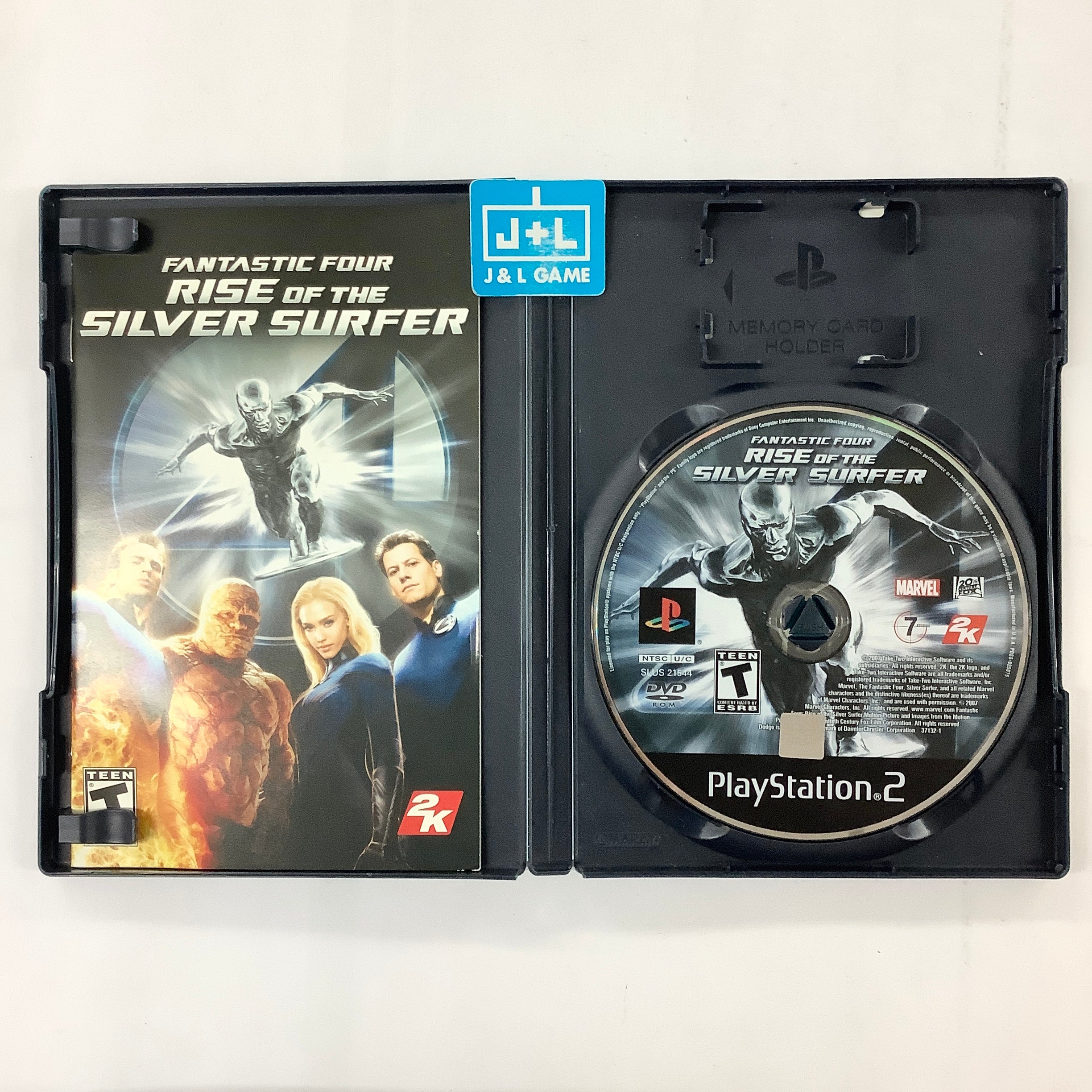 Fantastic Four: Rise of the Silver Surfer - (PS2) PlayStation 2 [Pre-Owned] Video Games Take-Two Interactive   