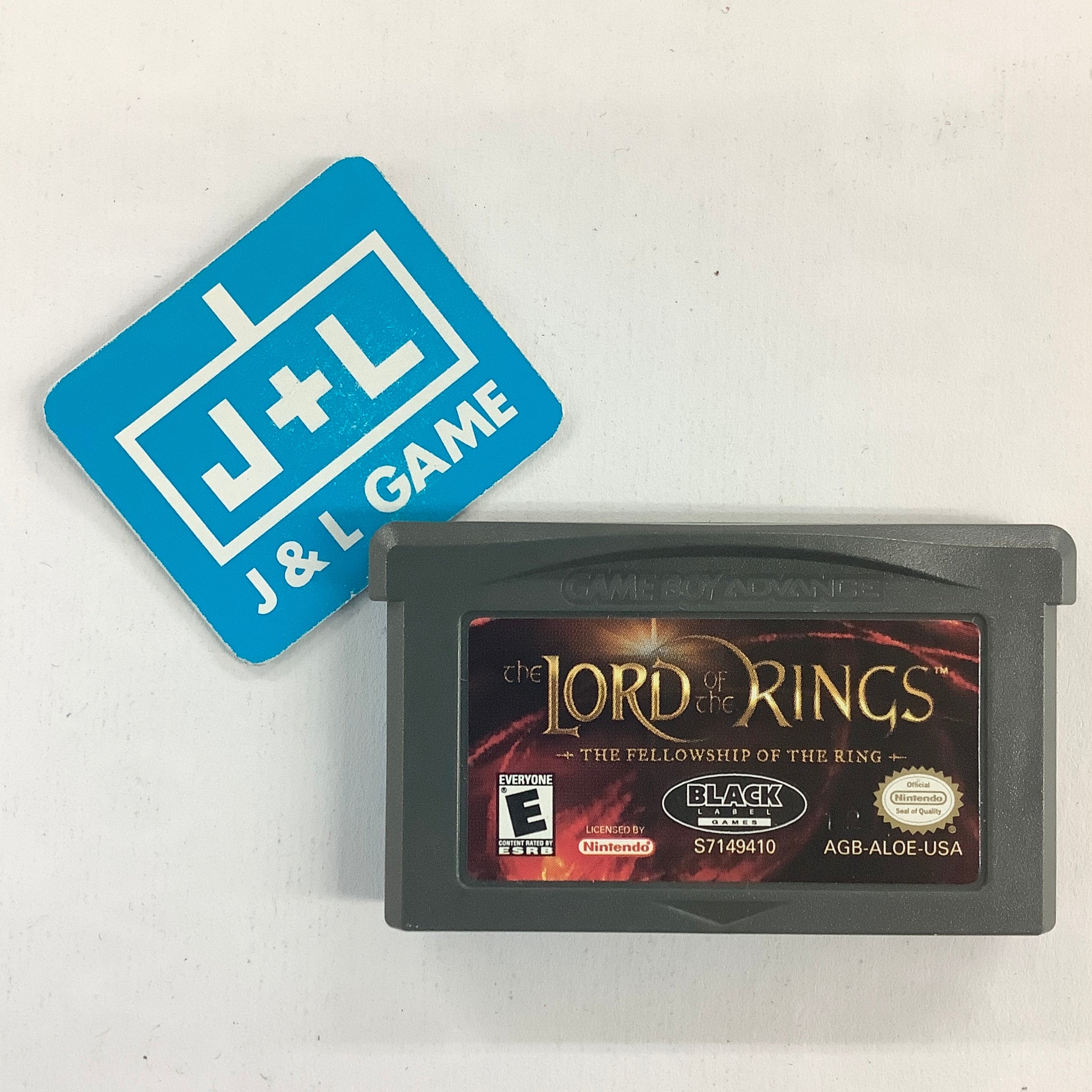 The Lord of the Rings: The Fellowship of the Ring - (GBA) Game Boy Advance [Pre-Owned] Video Games Black Label Games   