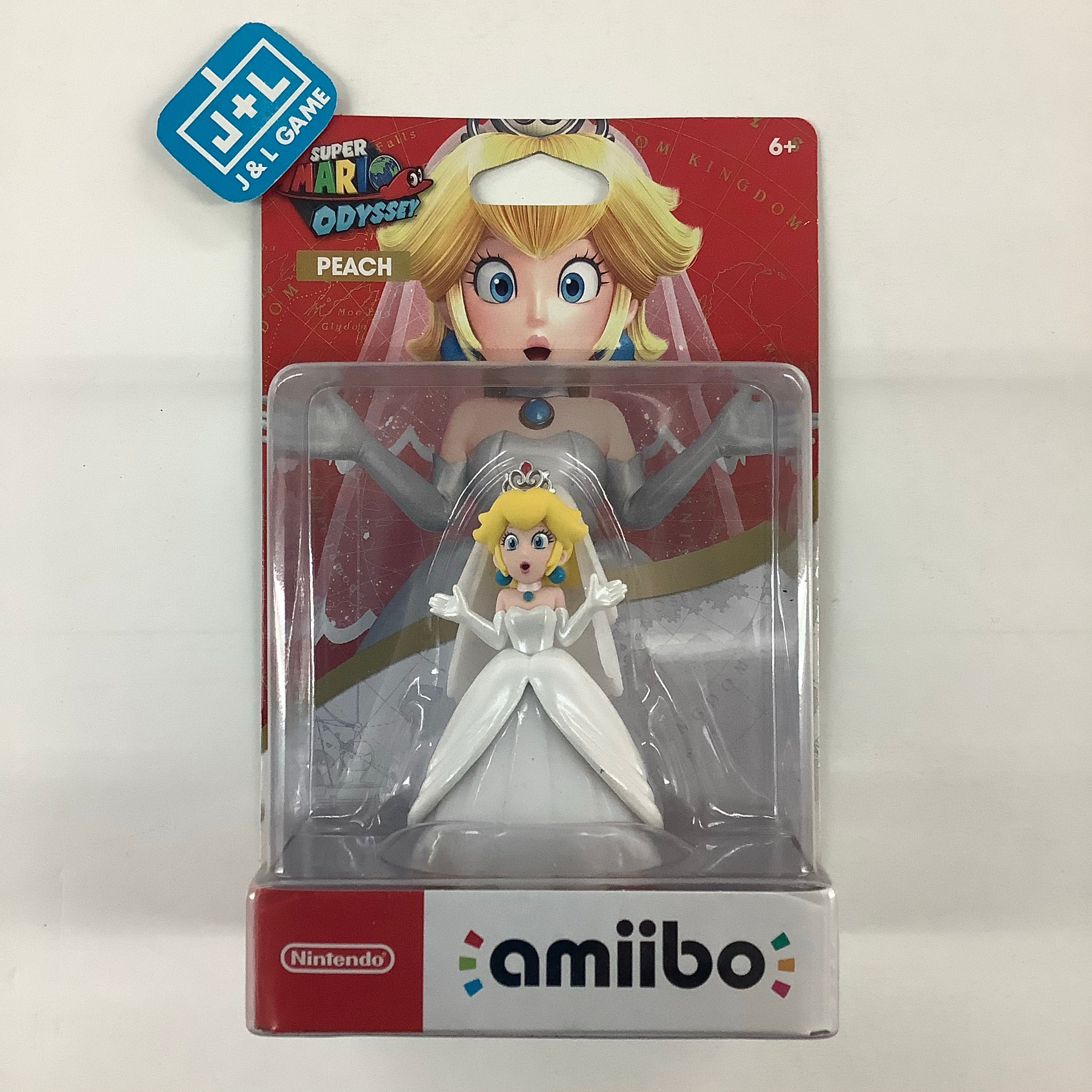 Peach (Wedding Outfit) (Super Mario Odyssey) - Nintendo Switch Amiibo Peach (Wedding Outfit) (Super Mario Odyssey) - Nintendo Switch Amiibo