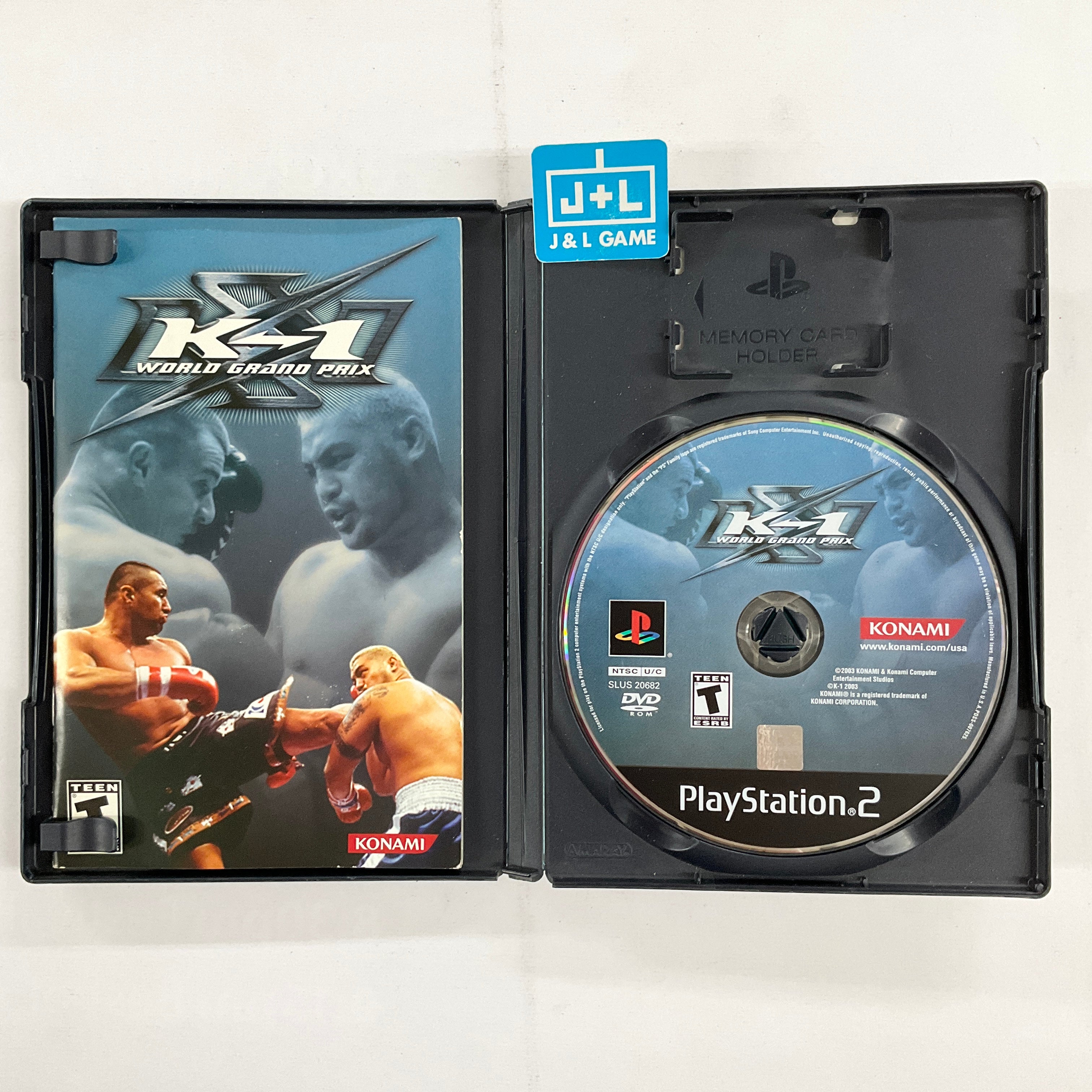K-1 World Grand Prix - (PS2) Playstation 2 [Pre-Owned] Video Games Konami   