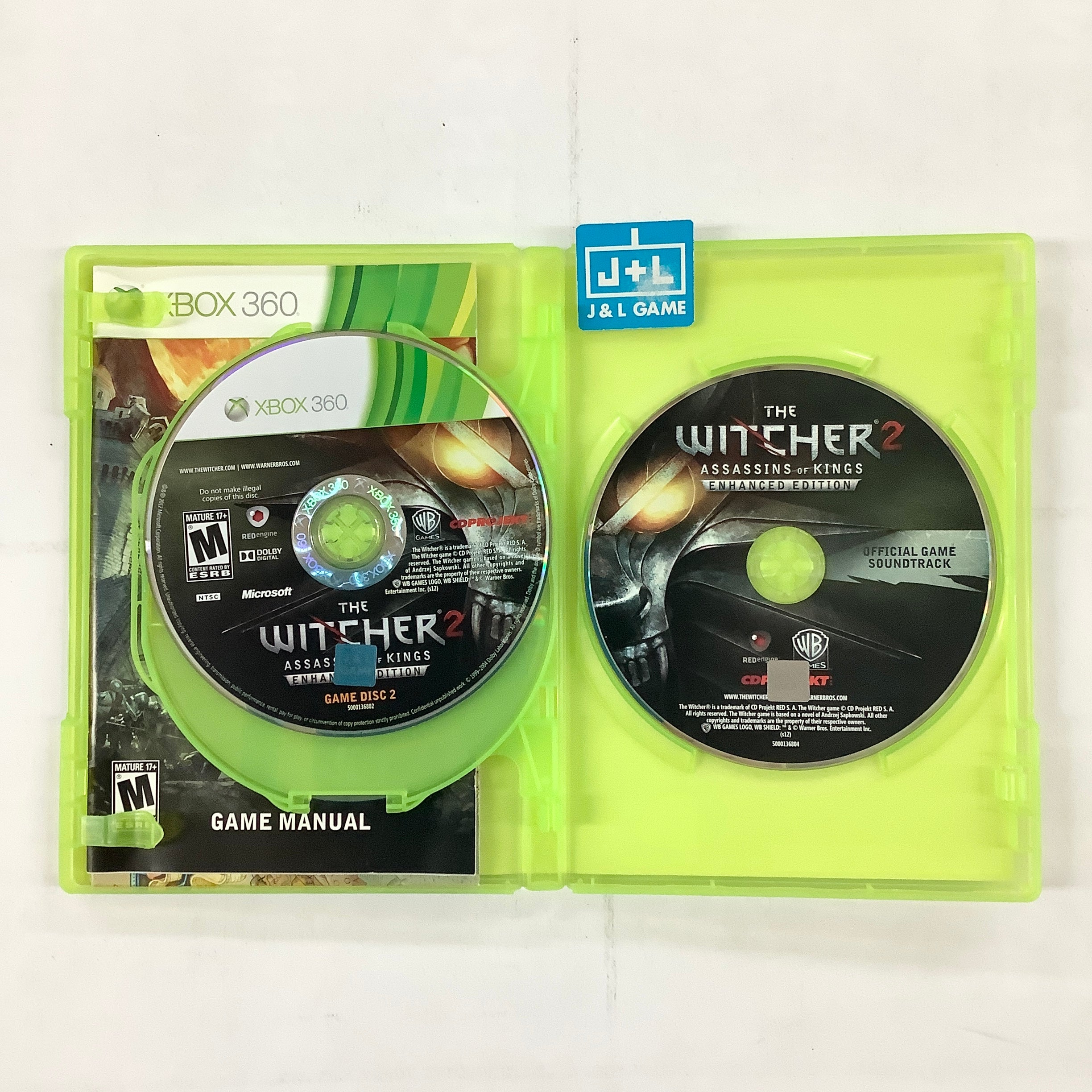 The Witcher 2: Assassins of Kings (Enhanced Edition) - Xbox 360 [Pre-Owned] Video Games Warner Bros. Interactive Entertainment   