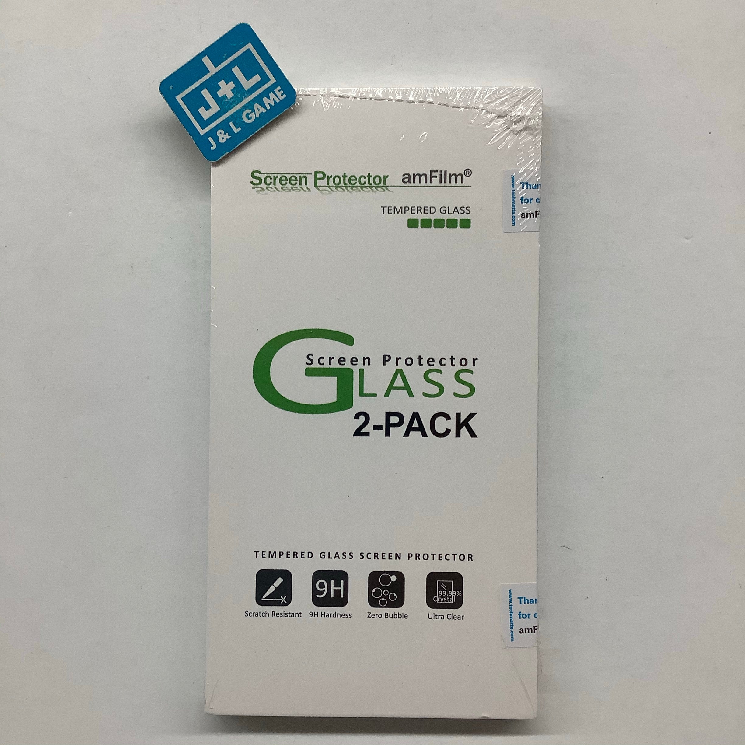amFilm Tempered Glass Screen Protector for Nintendo Switch 2017 (2-Pack) - (NSW) Nintendo Switch Accessories amFilm