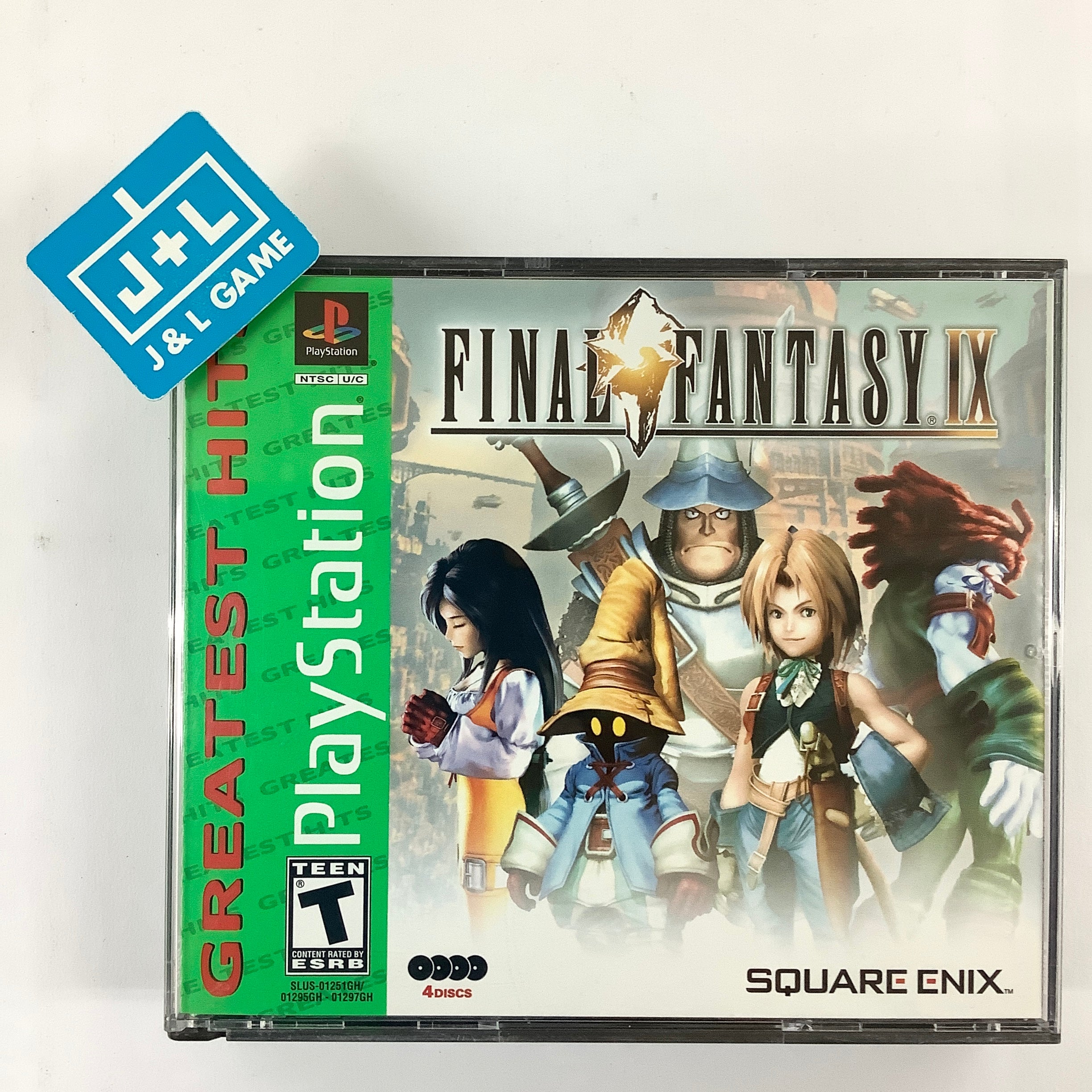 Final Fantasy IX (Greatest Hits) - (PS1) PlayStation 1 [Pre-Owned] Video Games Square Enix   