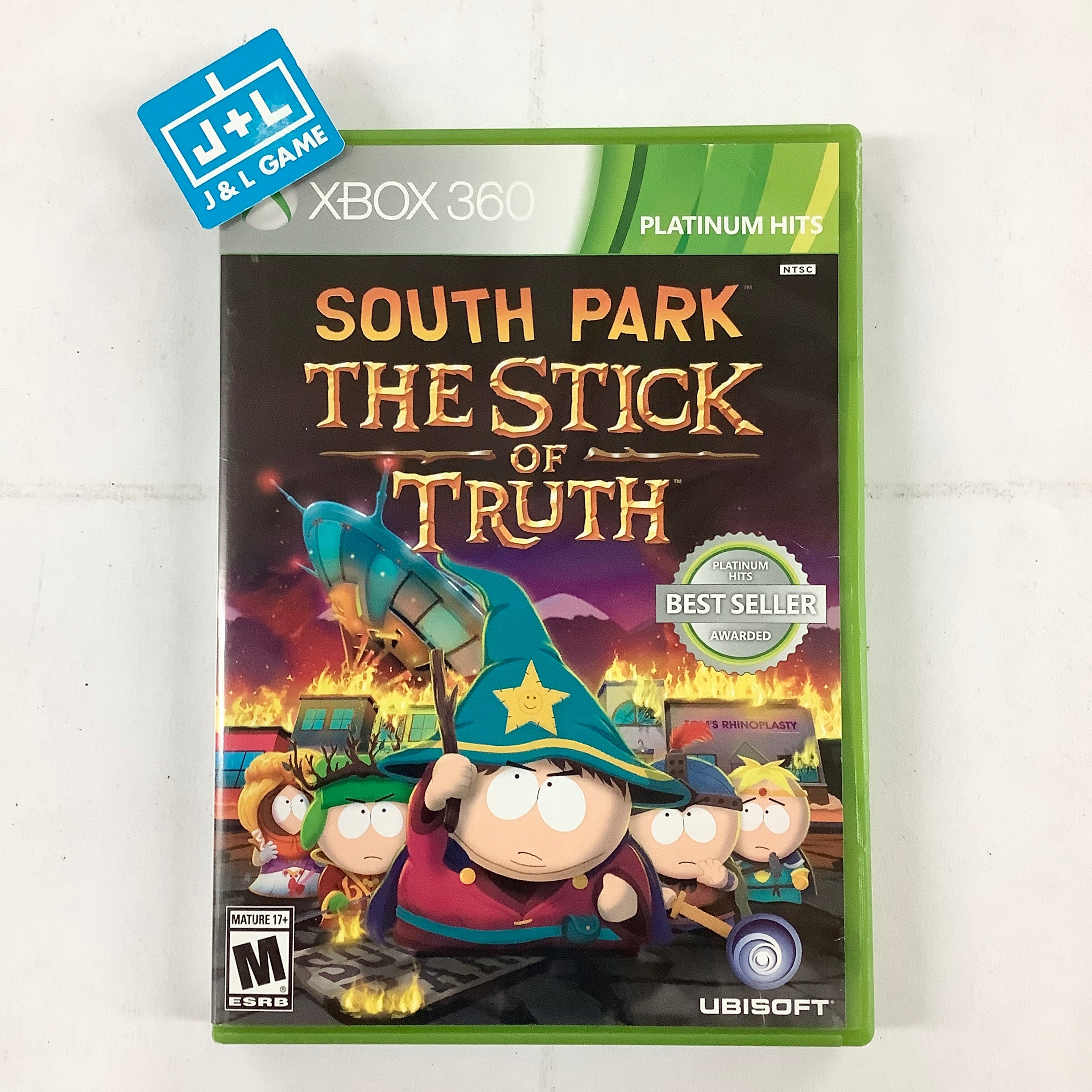 South Park: The Stick of Truth (Platinum Hits)- Xbox 360 [Pre-Owned] Video Games Ubisoft   