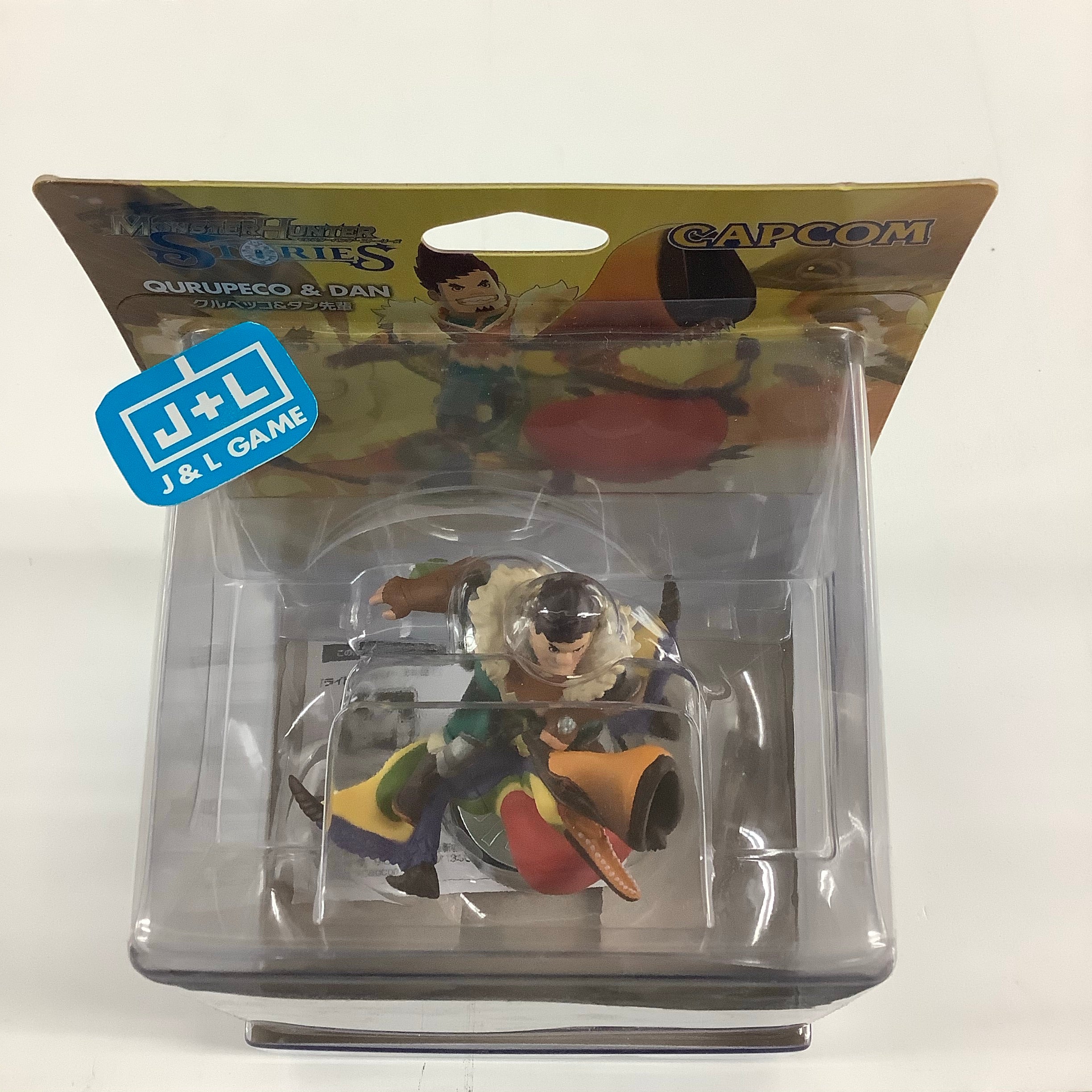 Qurupeco and Dan (Monster Hunter Stories) - Nintendo 3DS Amiibo (Japanese Import) Amiibo Nintendo   