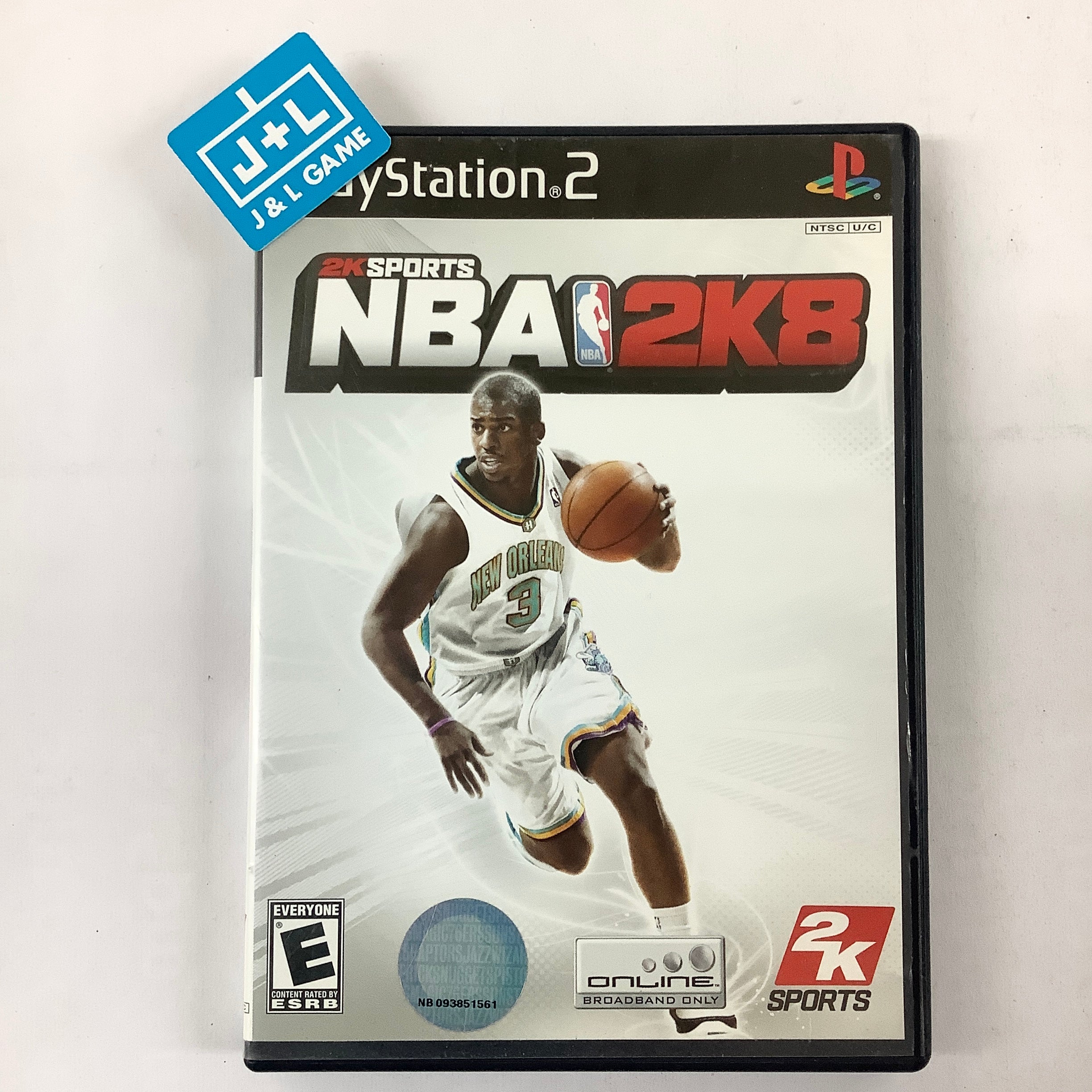 NBA 2K8 - (PS2) PlayStation 2 [Pre-Owned] Video Games 2K Sports   
