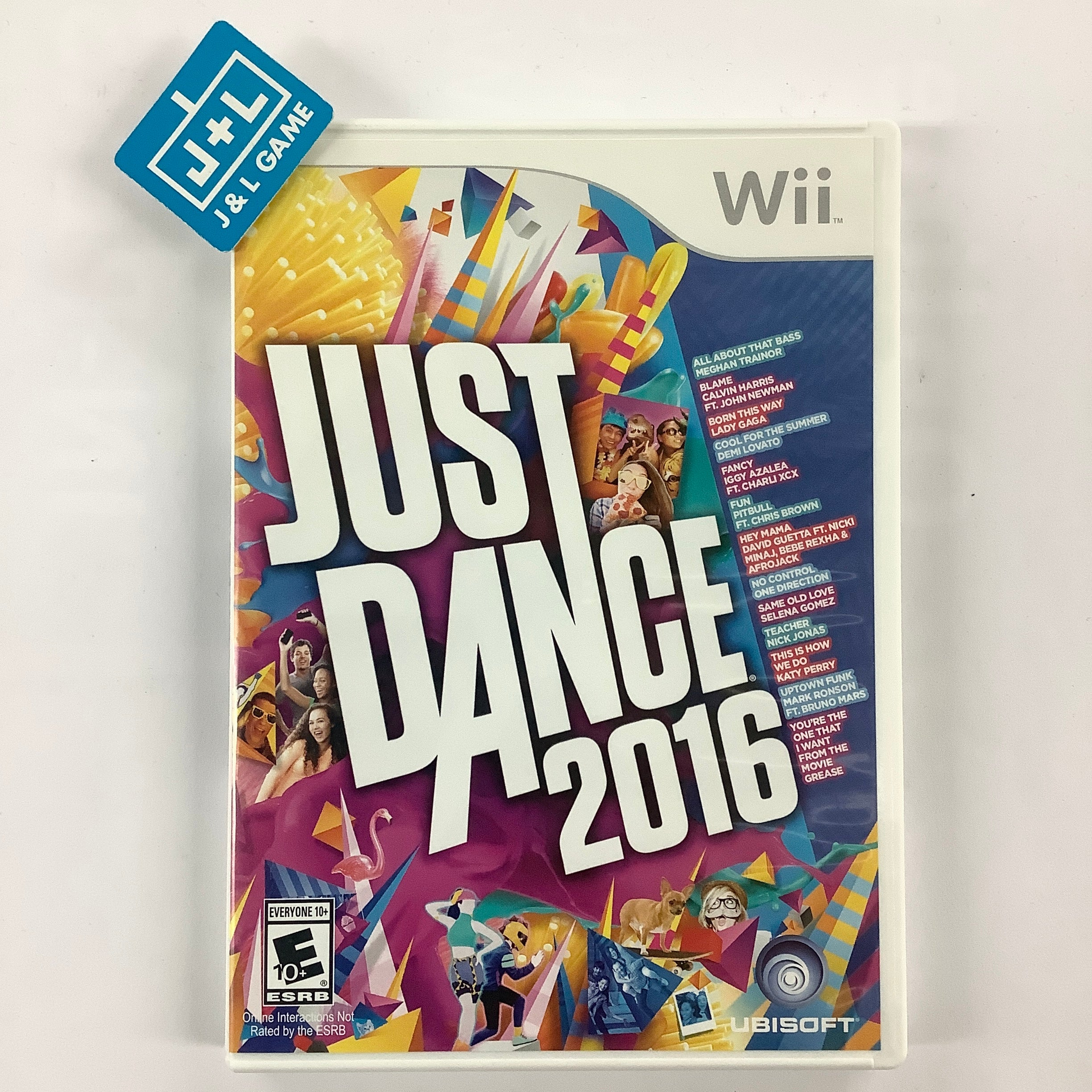 Just Dance 2016 Nintendo Wii [Pre-Owned] J&L Game