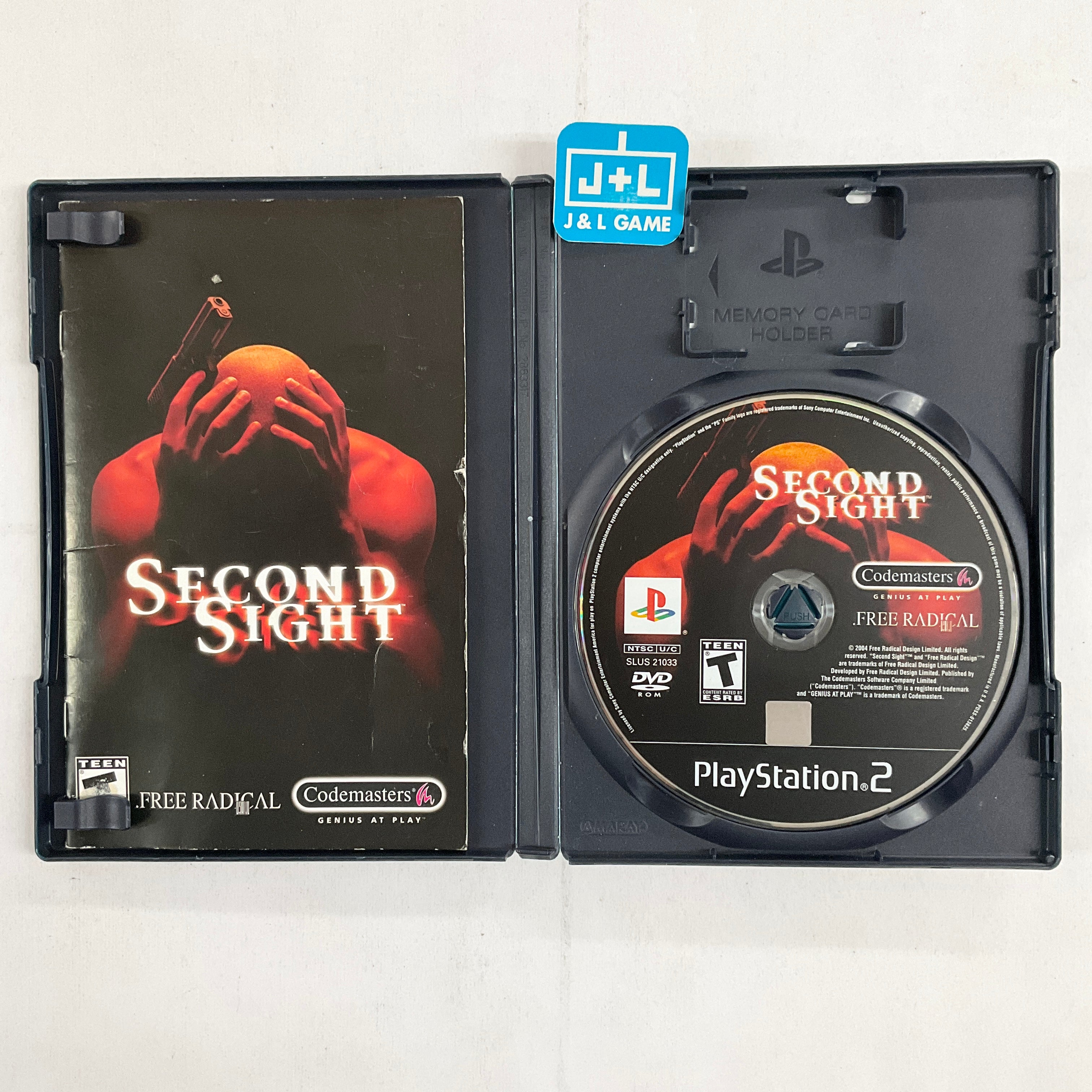 Second Sight - (PS2) PlayStation 2 [Pre-Owned] Video Games Free Radical Design   