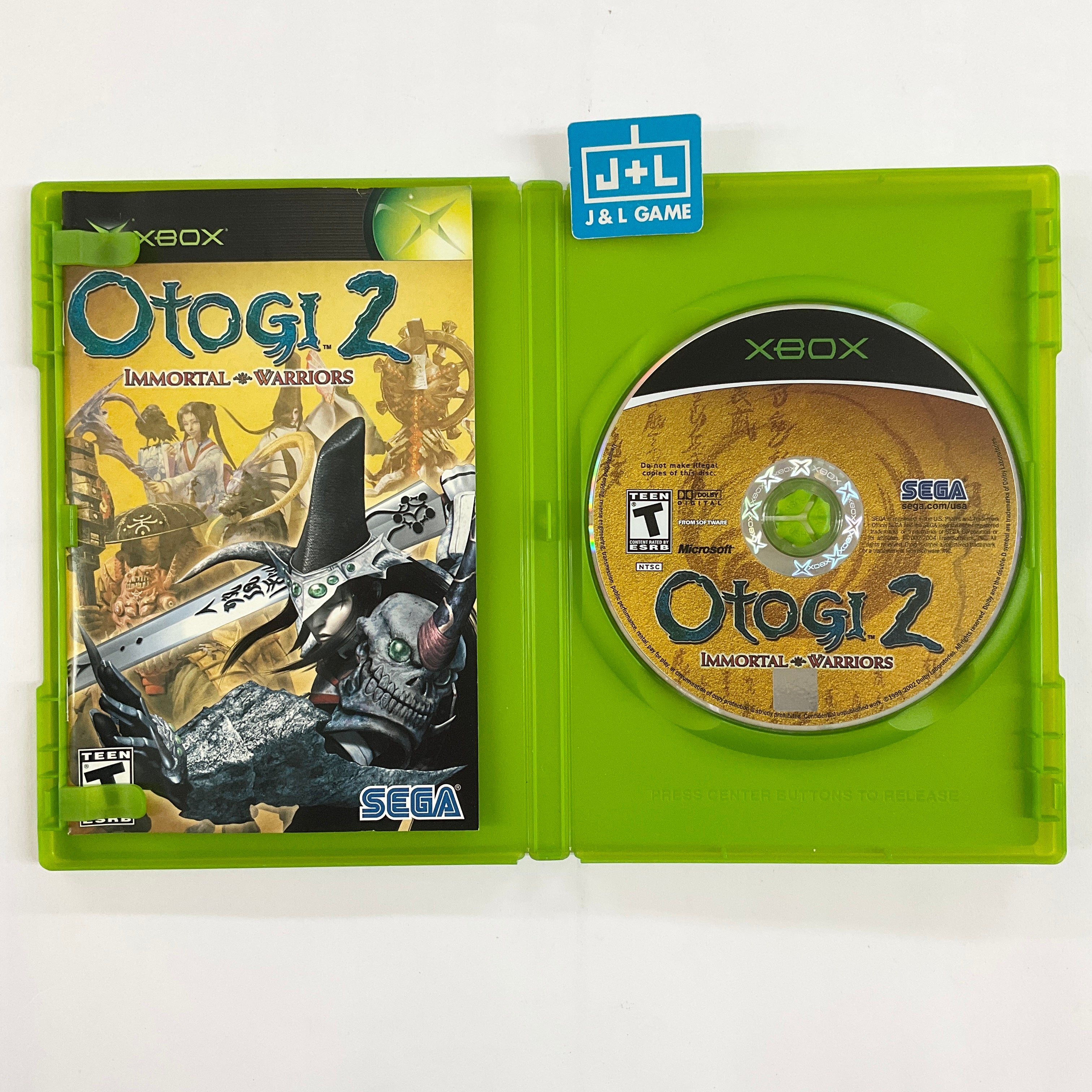 Otogi 2: Immortal Warriors - (XB) Xbox [Pre-Owned] Video Games Sega   