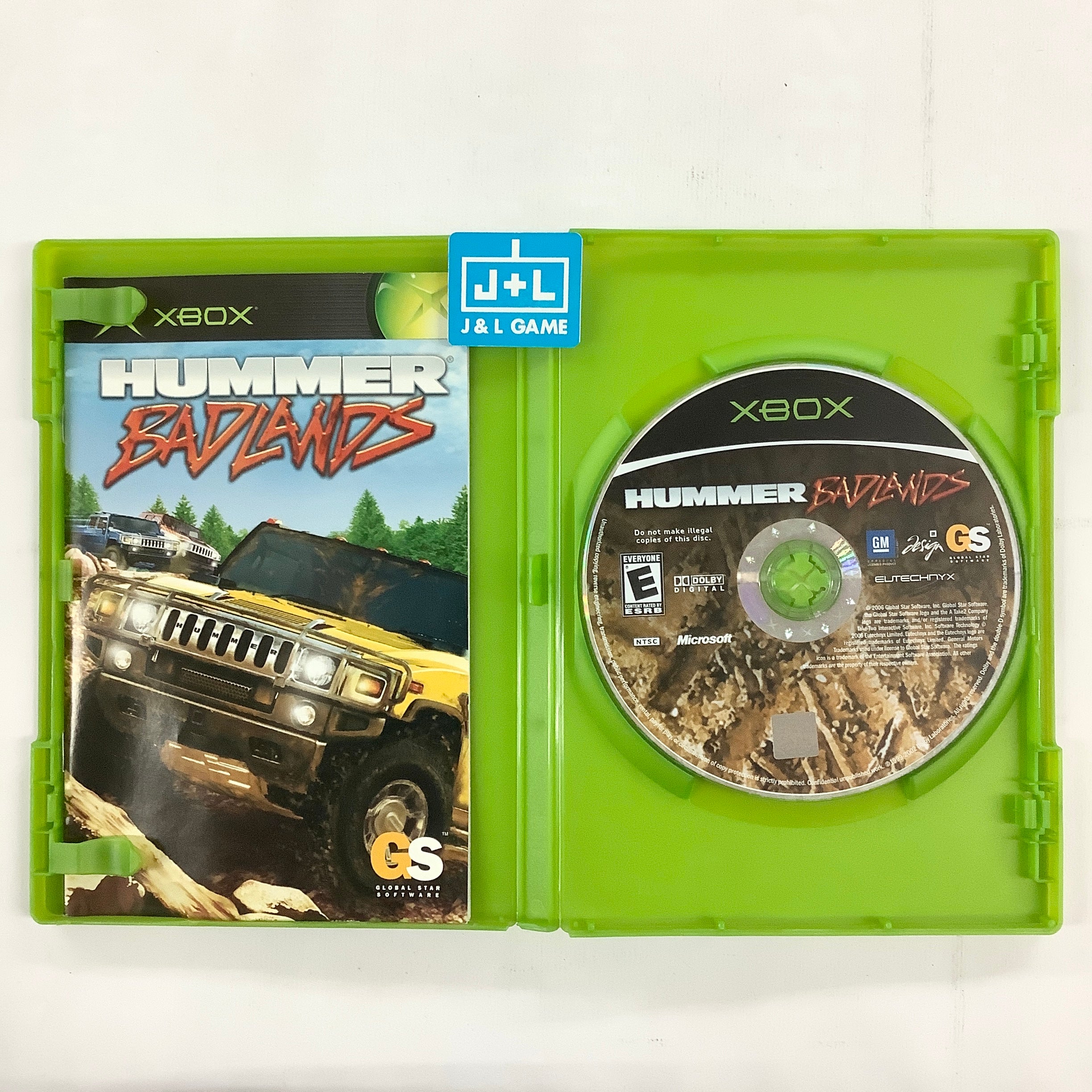 Hummer Badlands - (XB) Xbox [Pre-Owned] Video Games 2K Games   