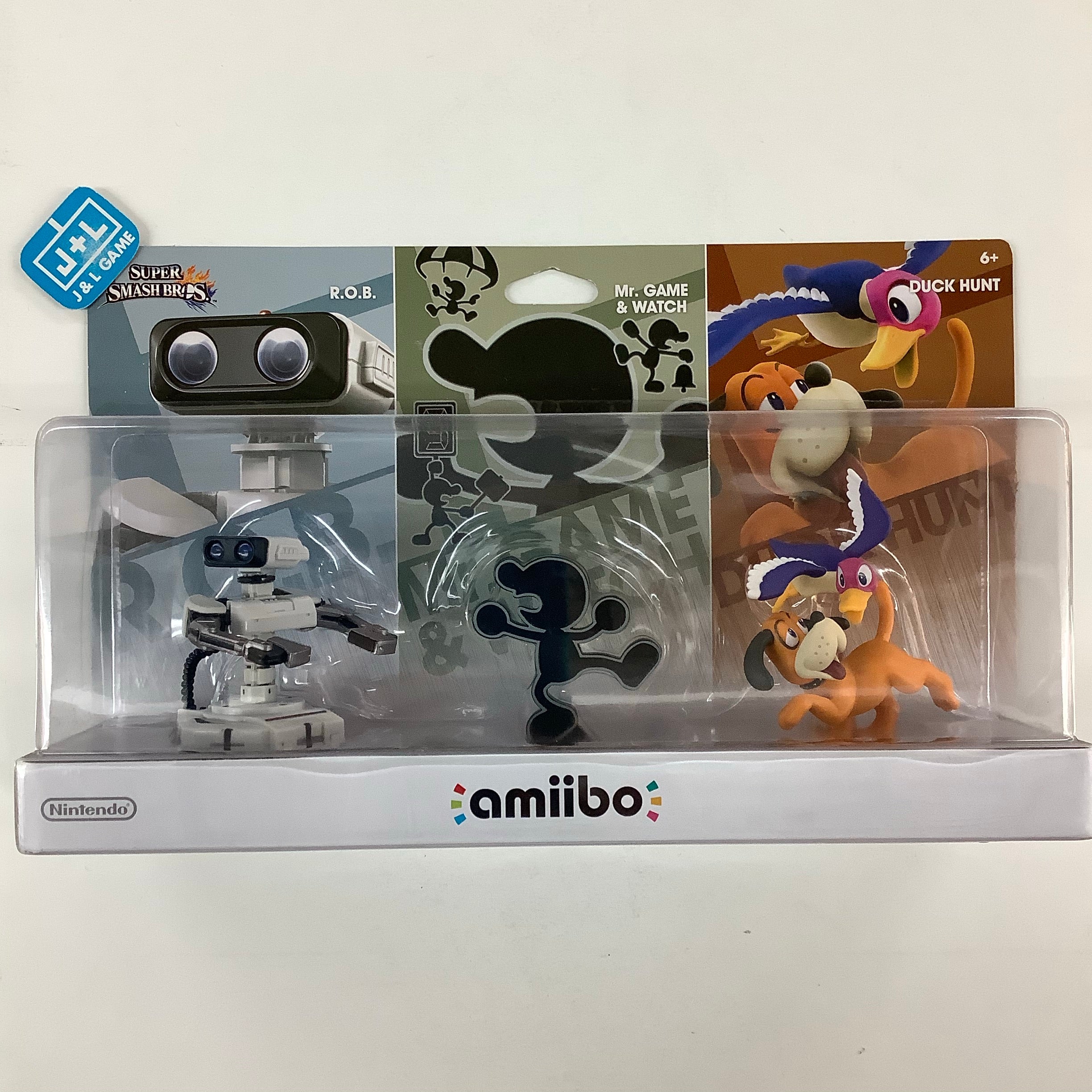 Retro 3-Pack (Super Smash series) Nintendo WiiU Amiibo