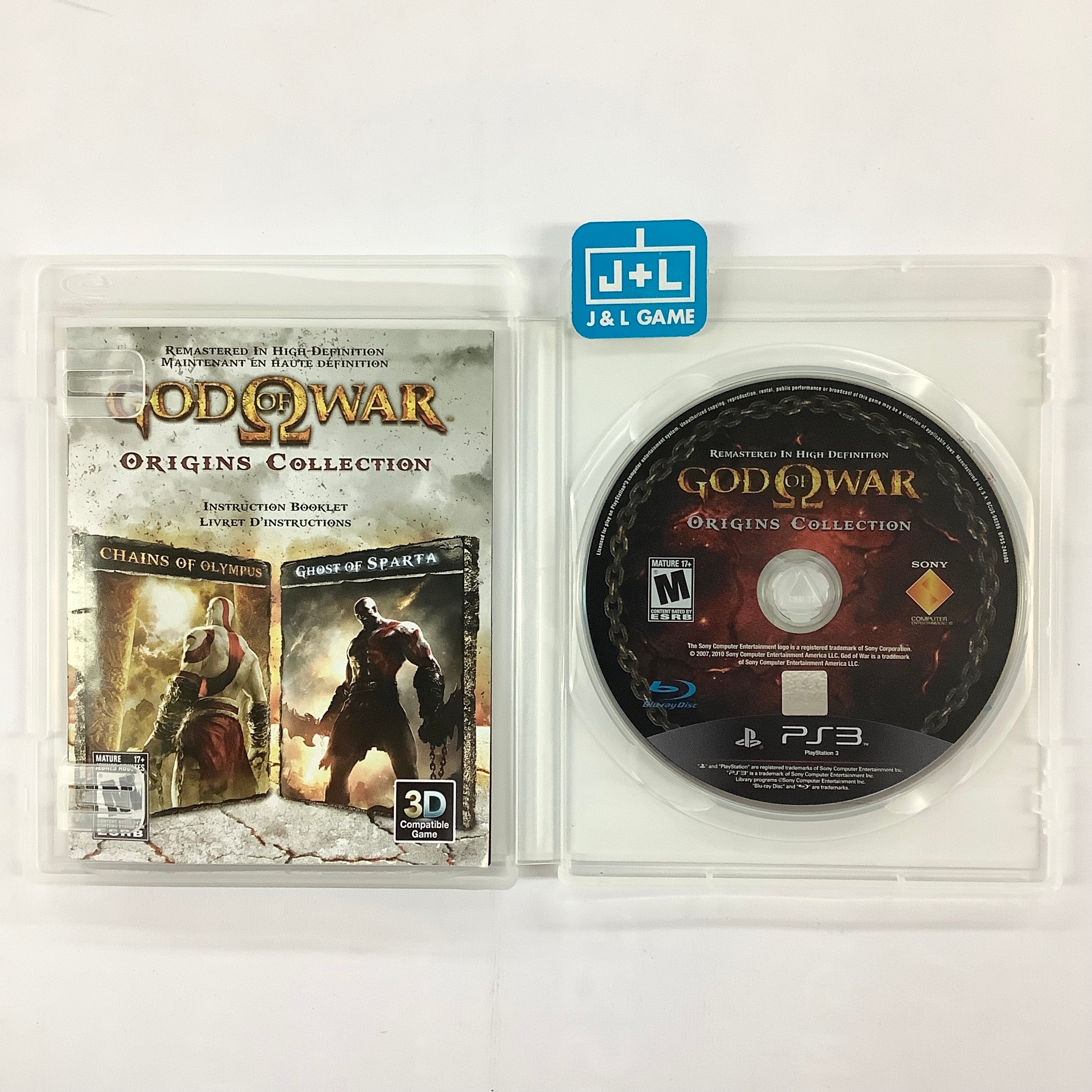 God of War: Origins Collection - (PS3) PlayStation 3 [Pre-Owned] Video Games SCEA   