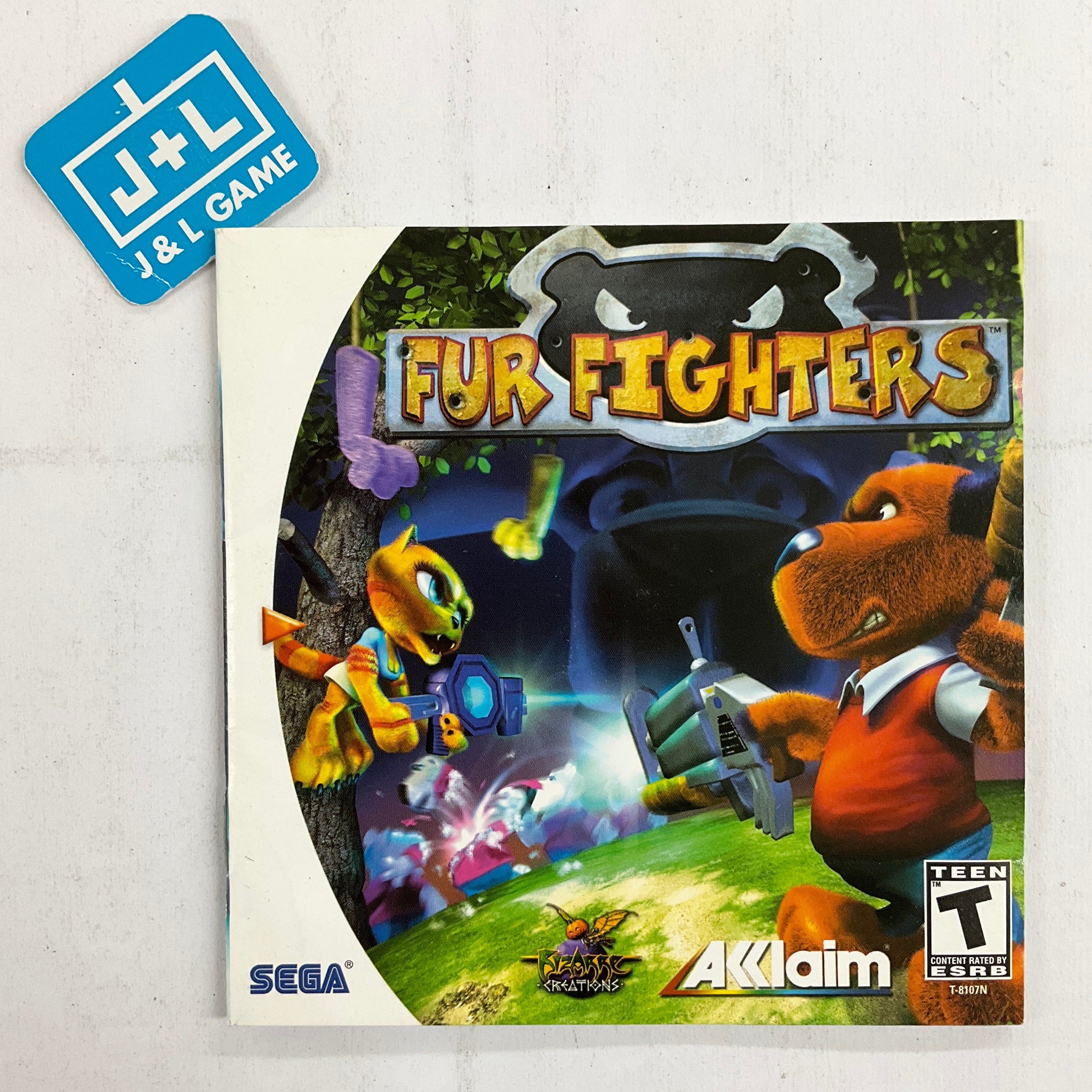Fur Fighters - (DC) SEGA Dreamcast [Pre-Owned] Video Games Acclaim   