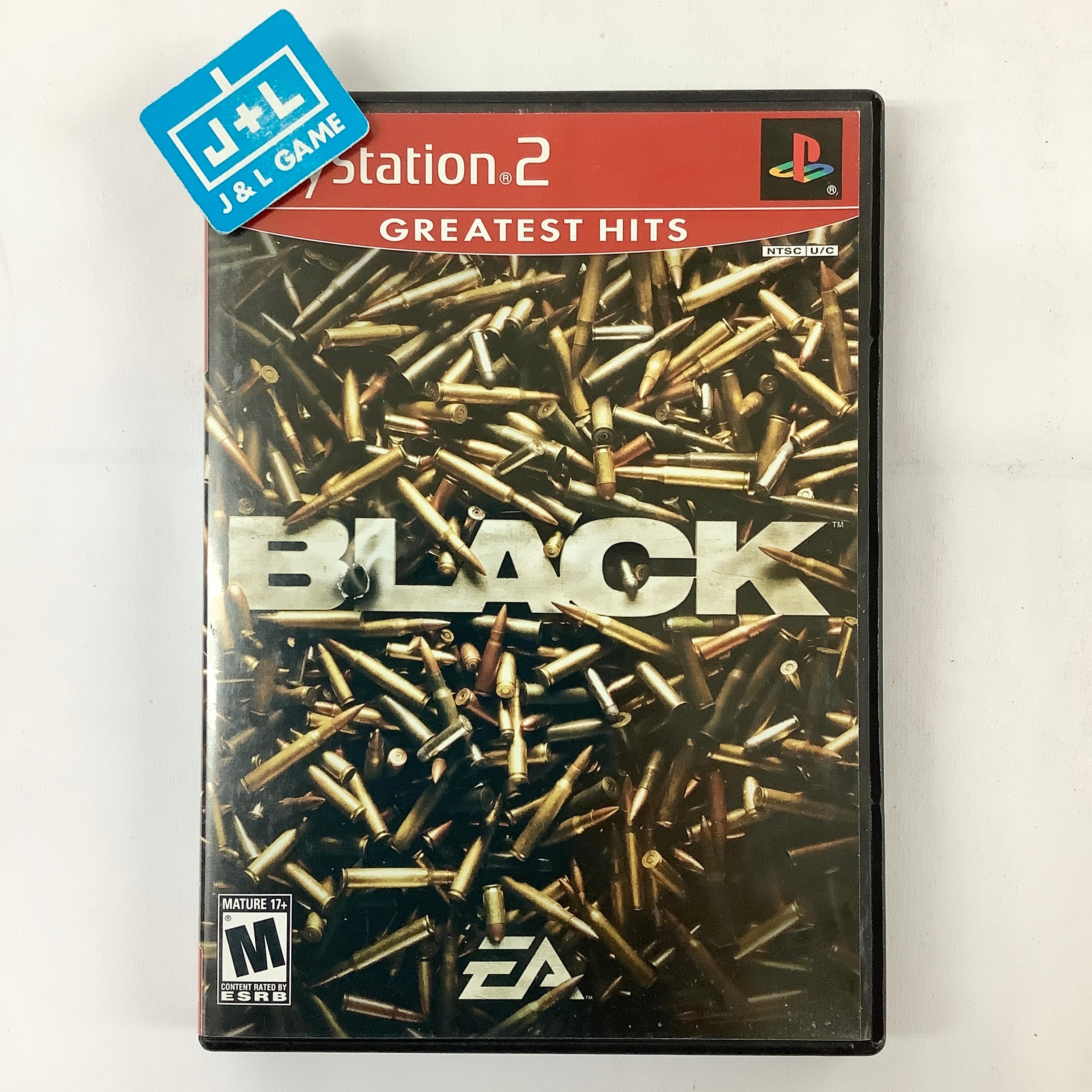 Black (Greatest Hits) - (PS2) PlayStation 2 [Pre-Owned] | J&L Game