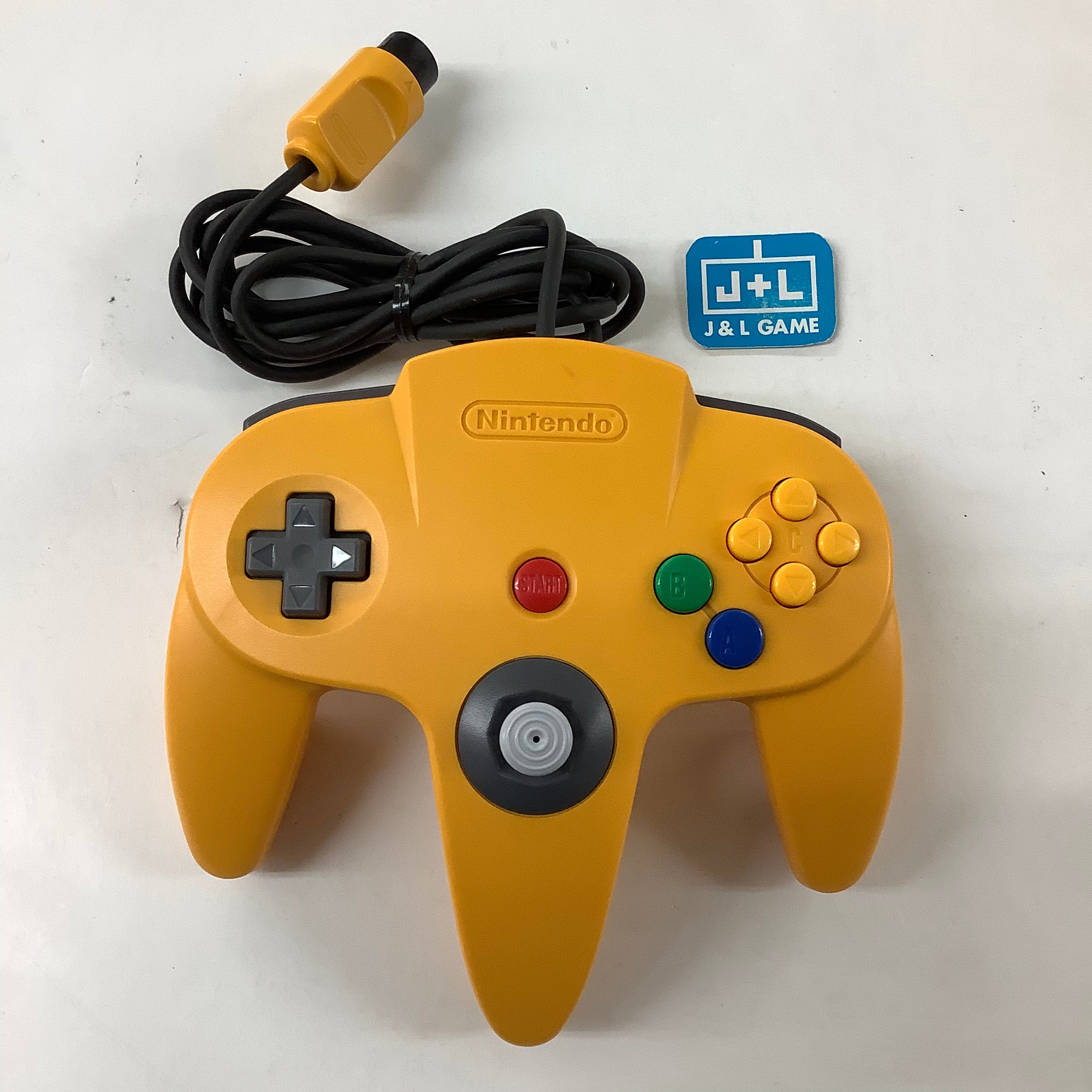 Nintendo 64 Controller (Yellow) - (N64) Nintendo 64 [Pre-Owned] Accessories Nintendo   