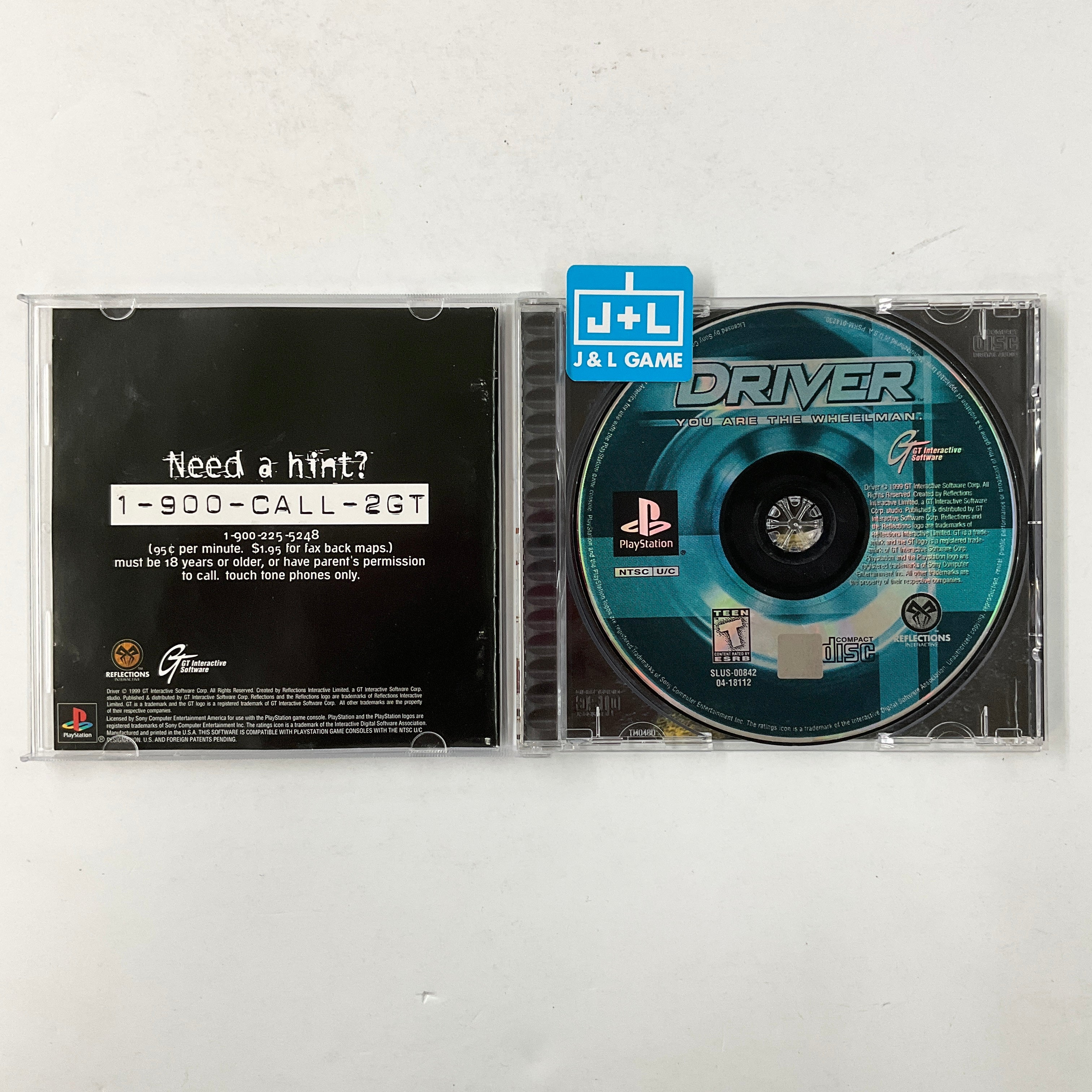 Driver - (PS1) PlayStation 1 [Pre-Owned] Video Games GT Interactive   