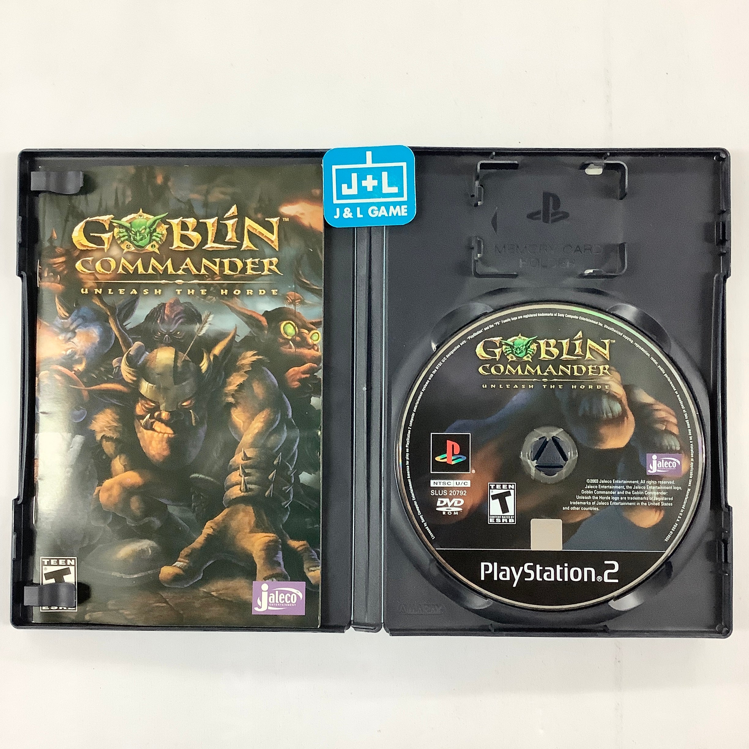 Goblin Commander: Unleash the Horde - (PS2) PlayStation 2 [Pre-Owned] Video Games Jaleco Entertainment   