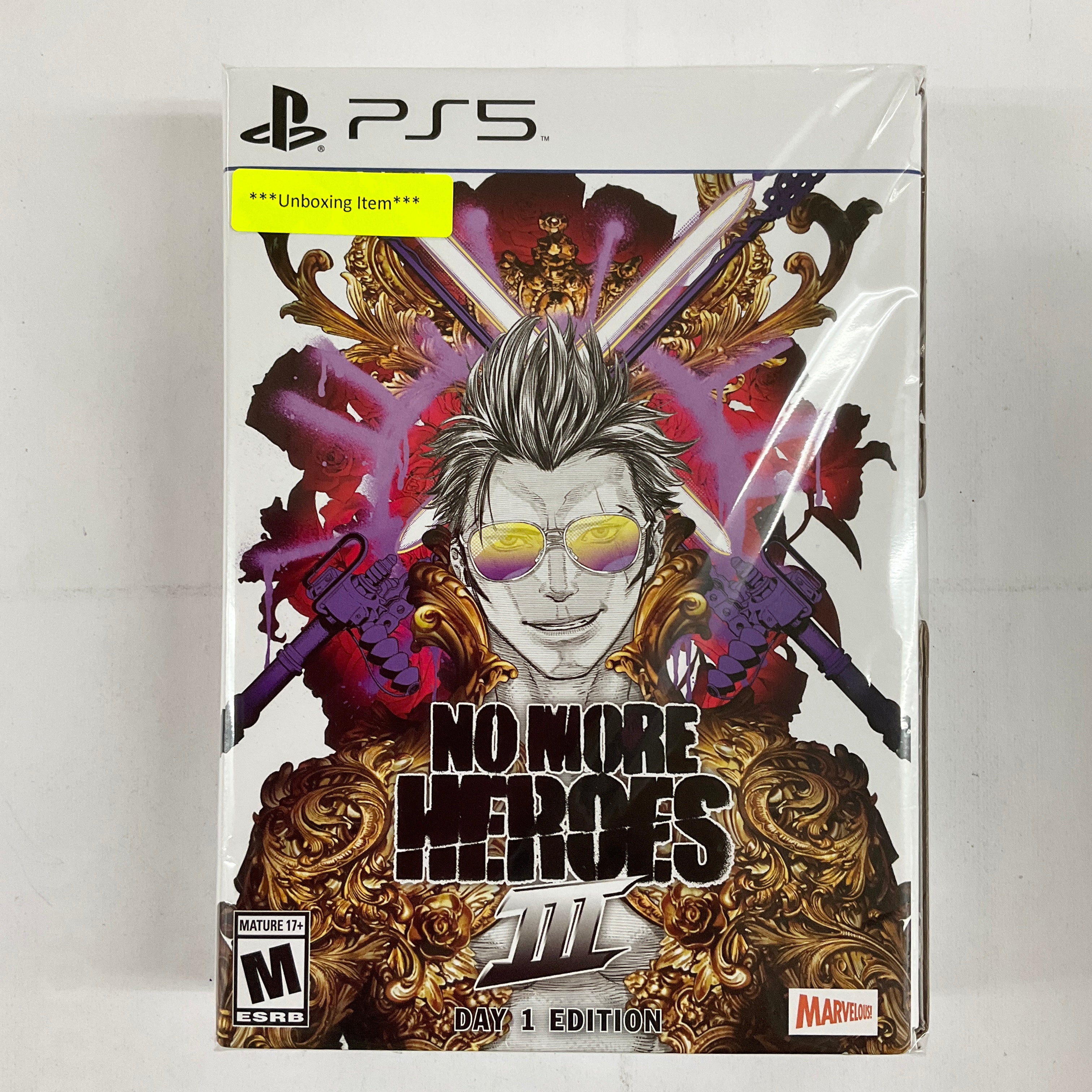 No More Heroes 3 – Day 1 Edition - (PS5) PlayStation 5 [UNBOXING