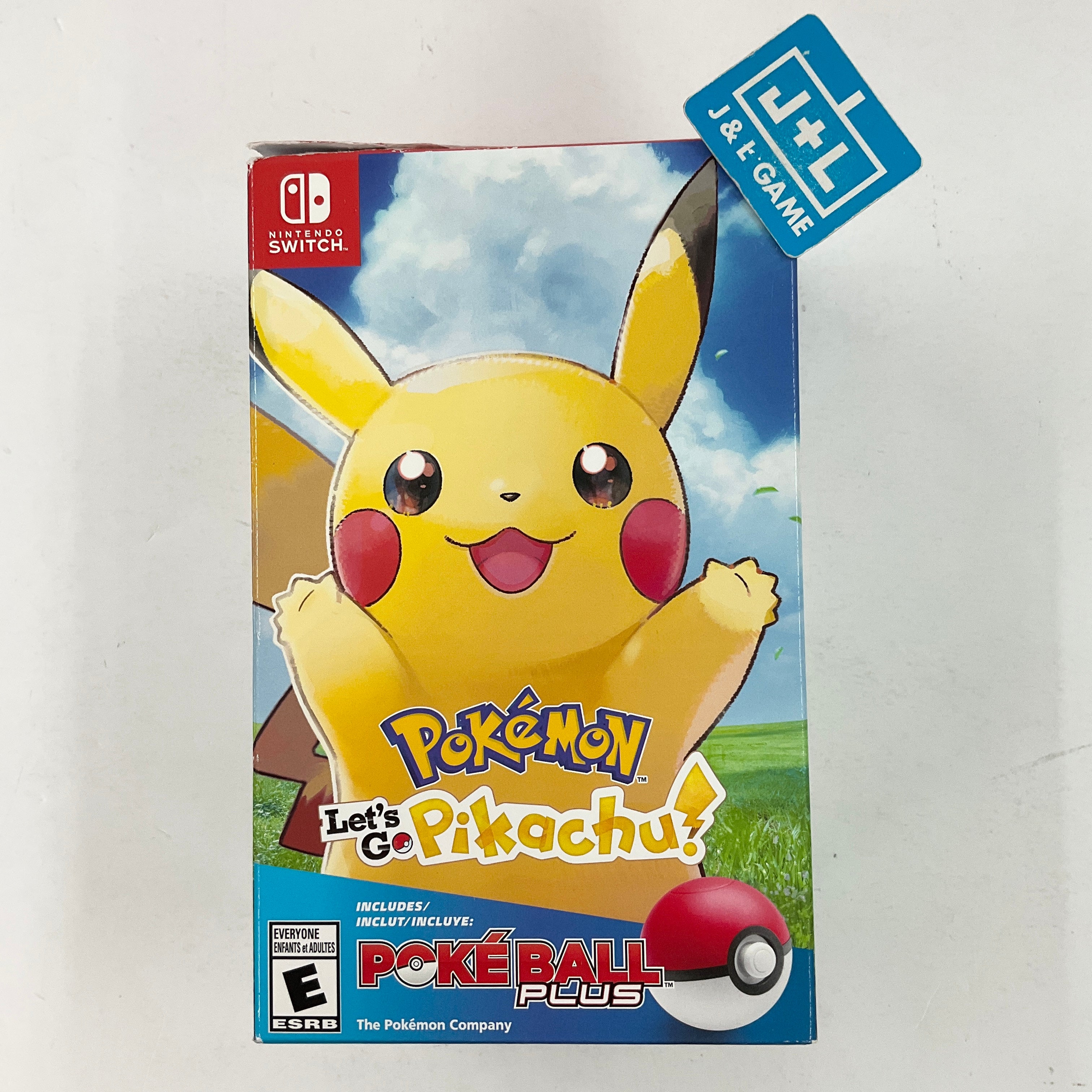 Pokémon: Let’s Go, Pikachu! + Poké Ball Plus Pack - (NSW) Nintendo Switch Video Games Nintendo