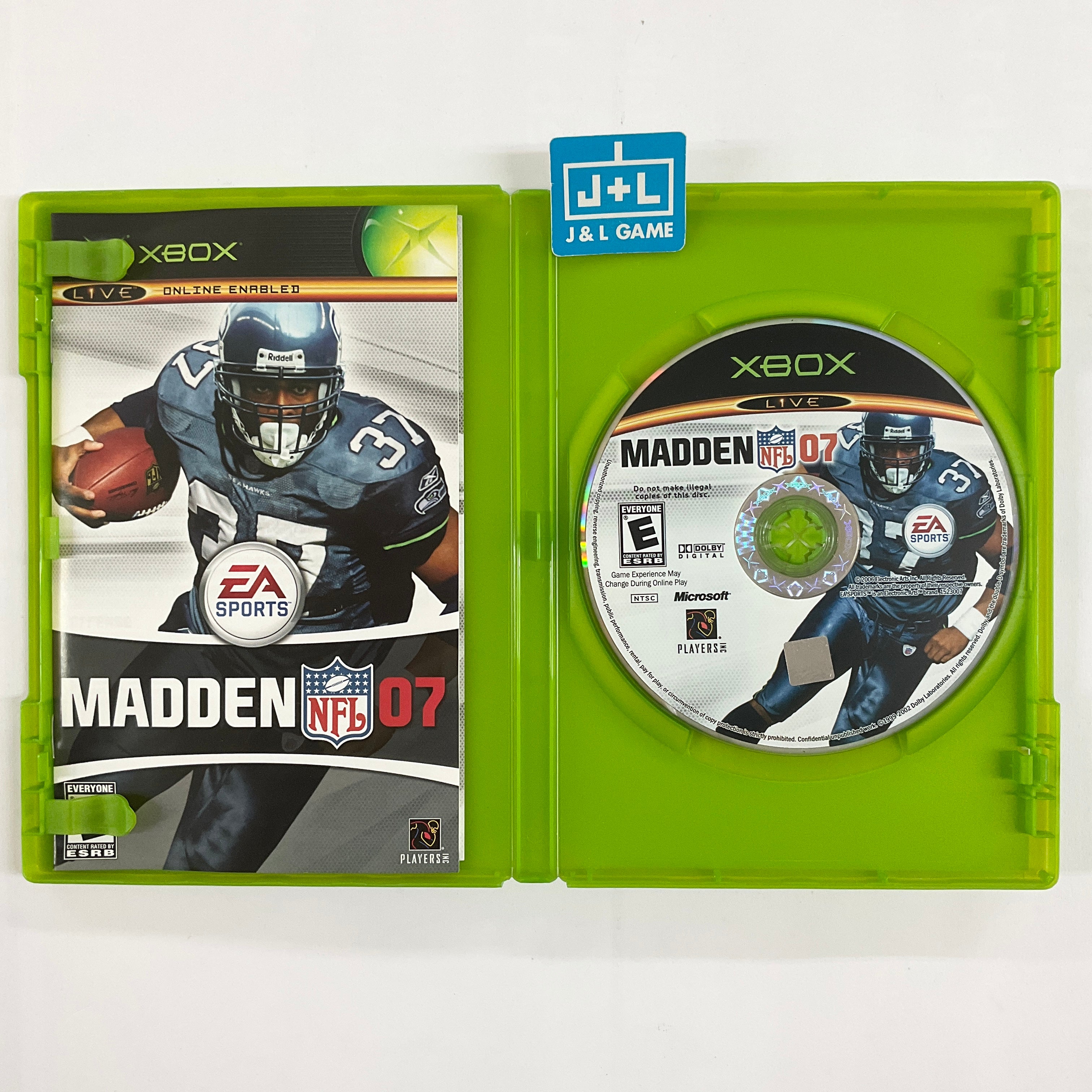 Madden NFL 07 - (XB) Xbox [Pre-Owned] Video Games EA Sports   