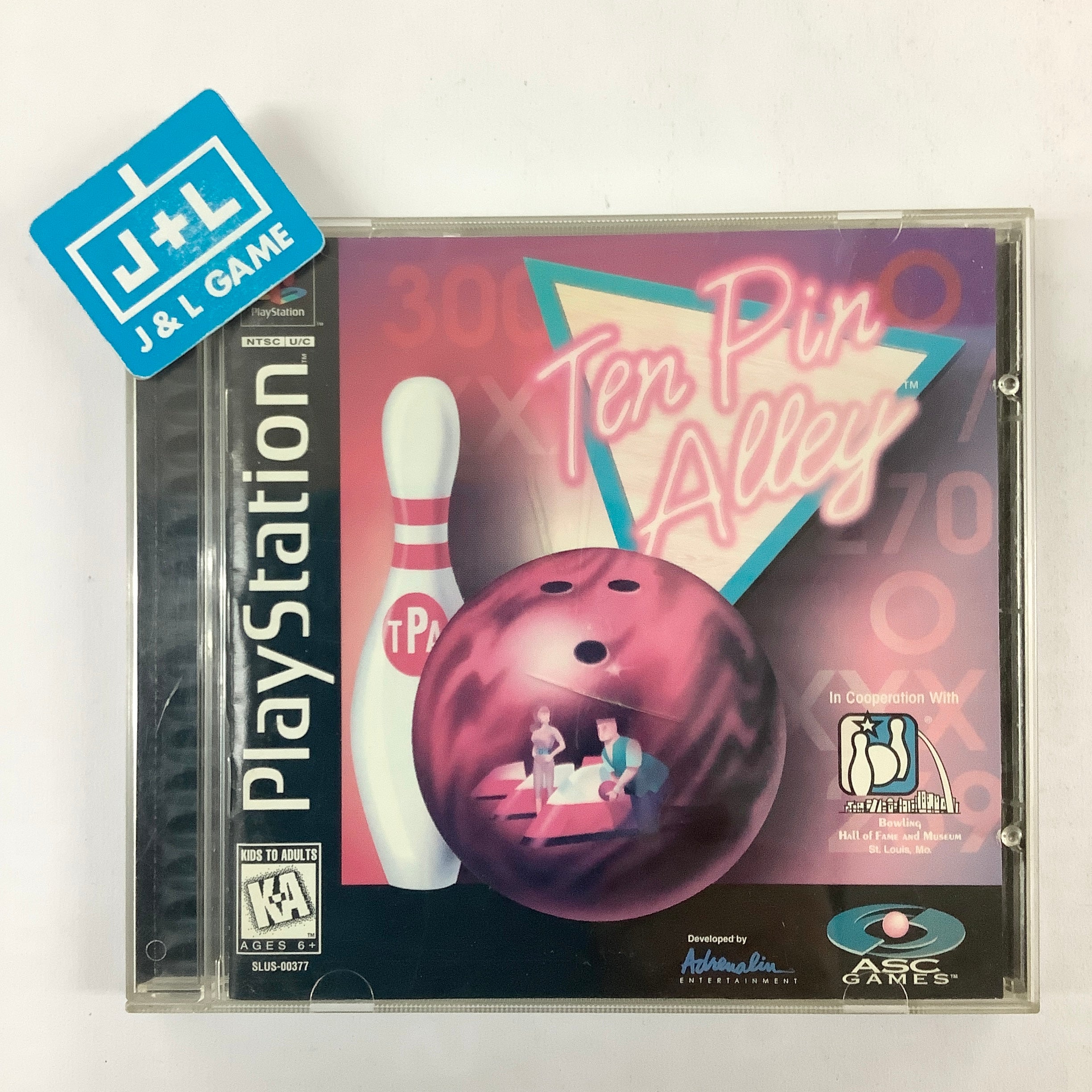 Ten Pin Alley - (PS1) PlayStation 1 [Pre-Owned] Video Games ASC Games   
