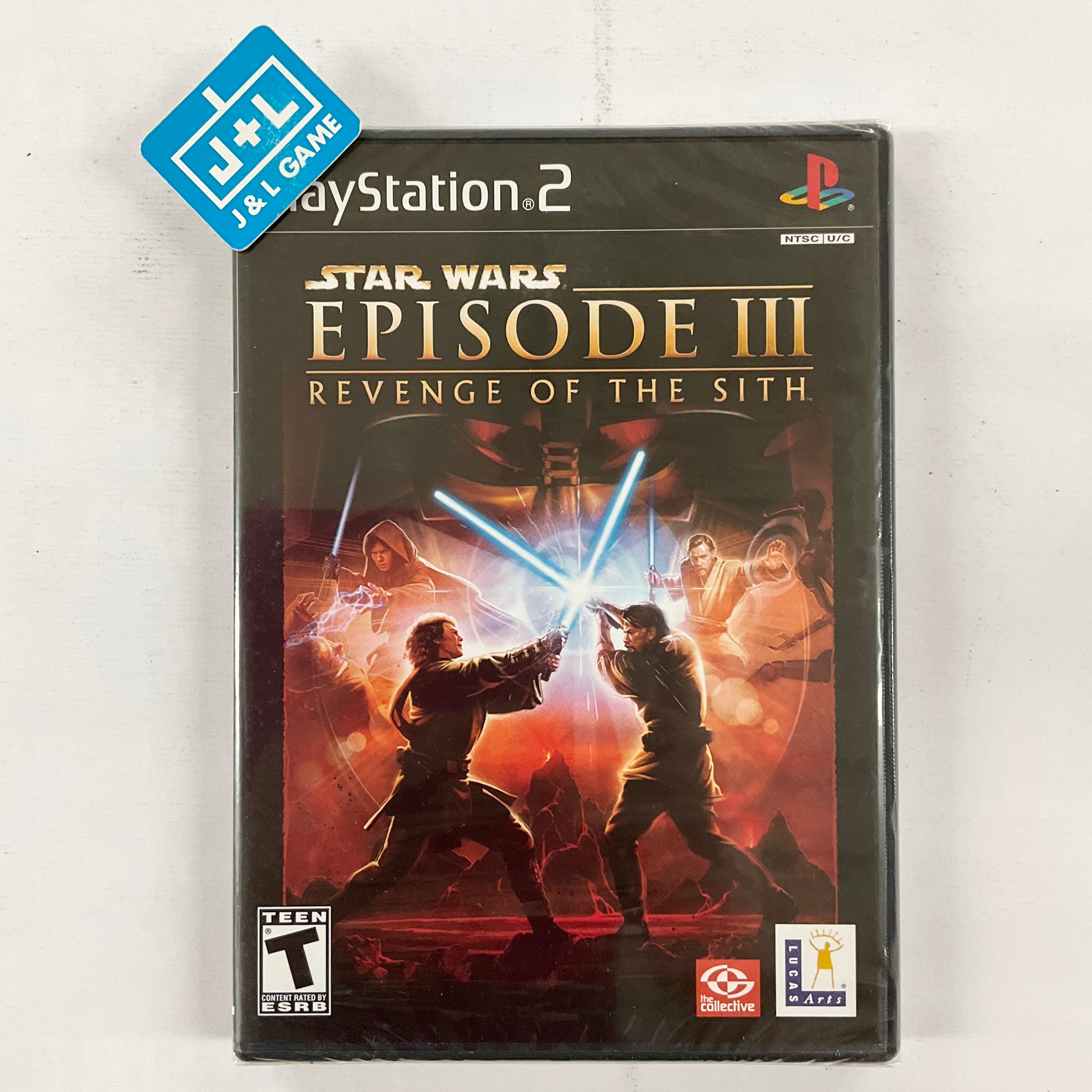 Star Wars Episode III: Revenge of the Sith - (PS2) PlayStation 2 Video Games LucasArts   