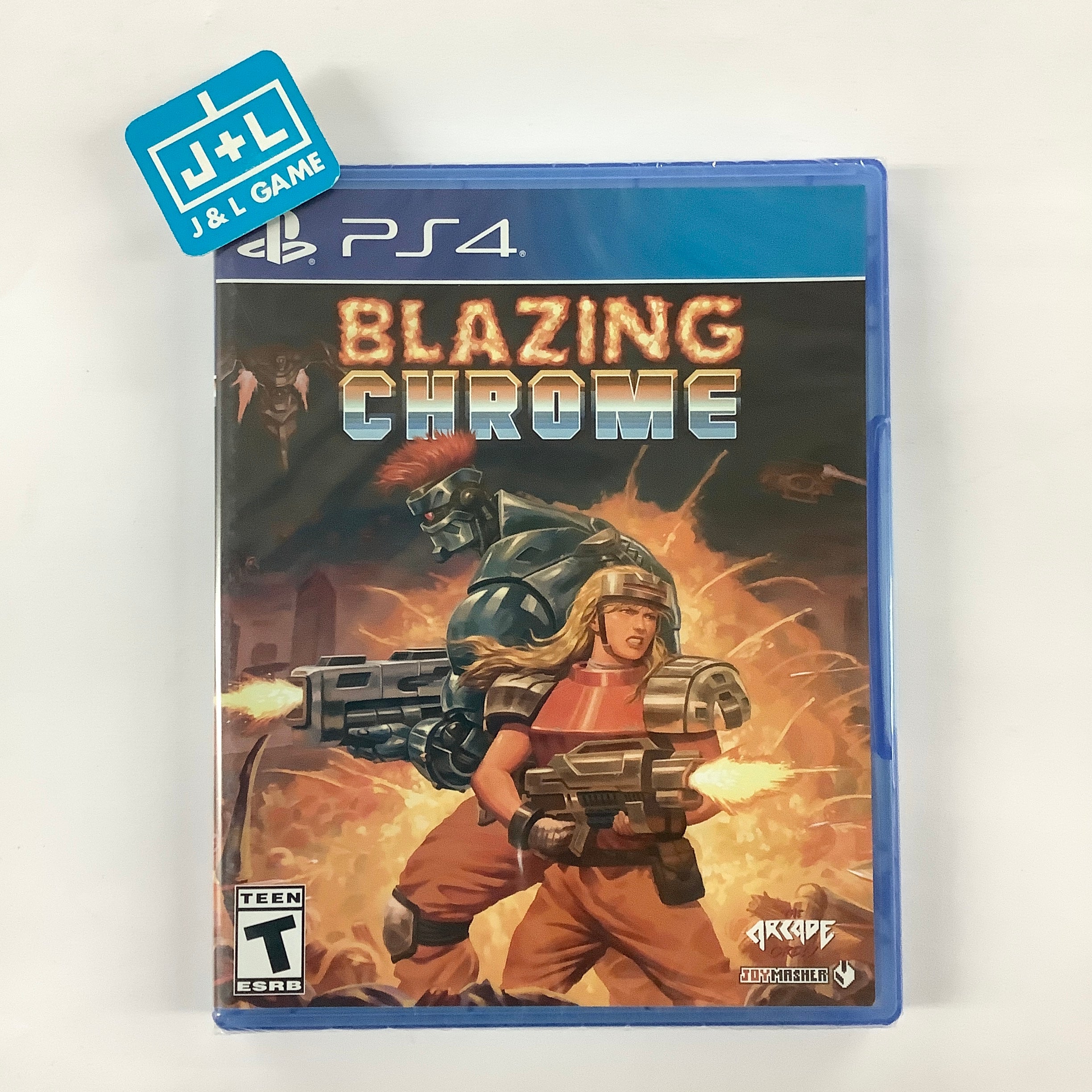 Blazing Chrome (Limited Run #296) - (PS4) PlayStation 4 Video Games Limited Run Games