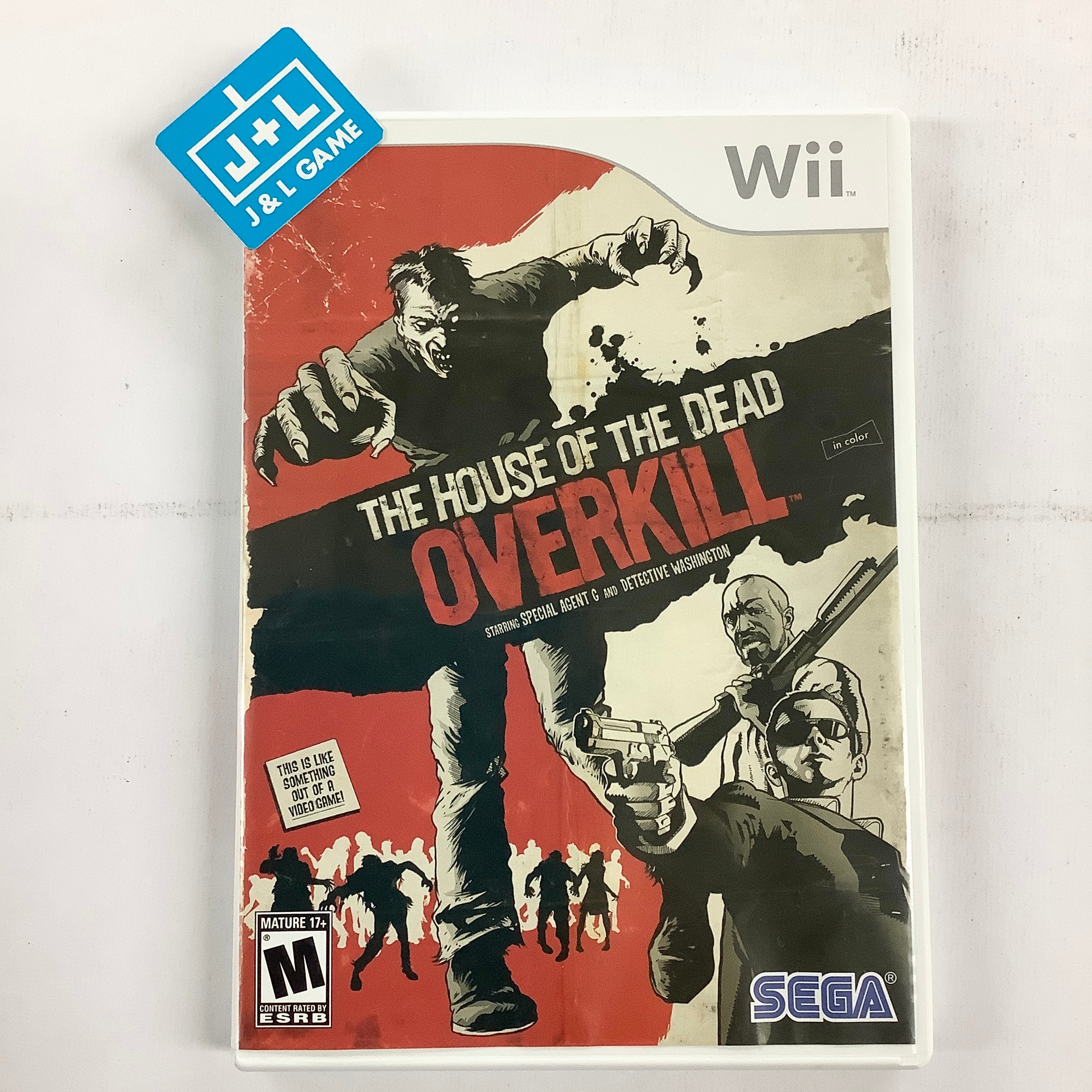 The House of the Dead: Overkill - Nintendo Wii [Pre-Owned] Video Games Sega   