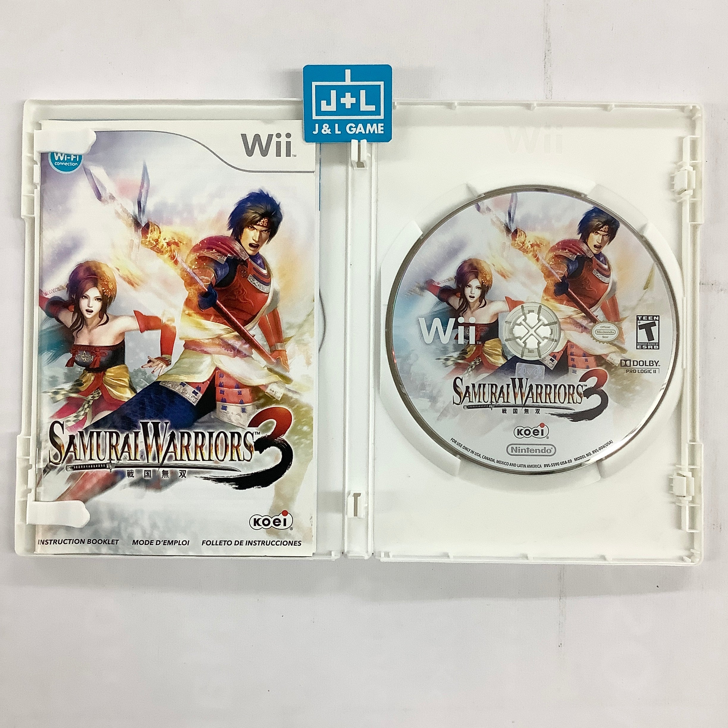 Samurai Warriors 3 - Nintendo Wii [Pre-Owned] Video Games Nintendo   