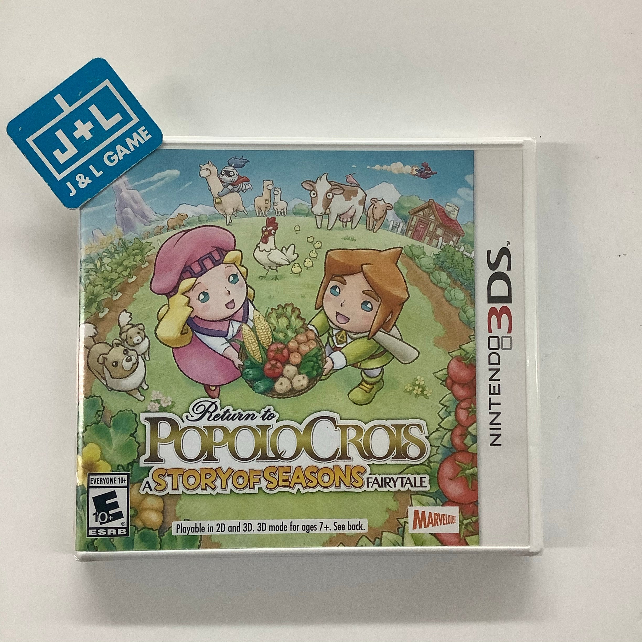 Return to PopoloCrois: A Story of Seasons Fairytale - Nintendo 3DS Video Games XSEED Games   