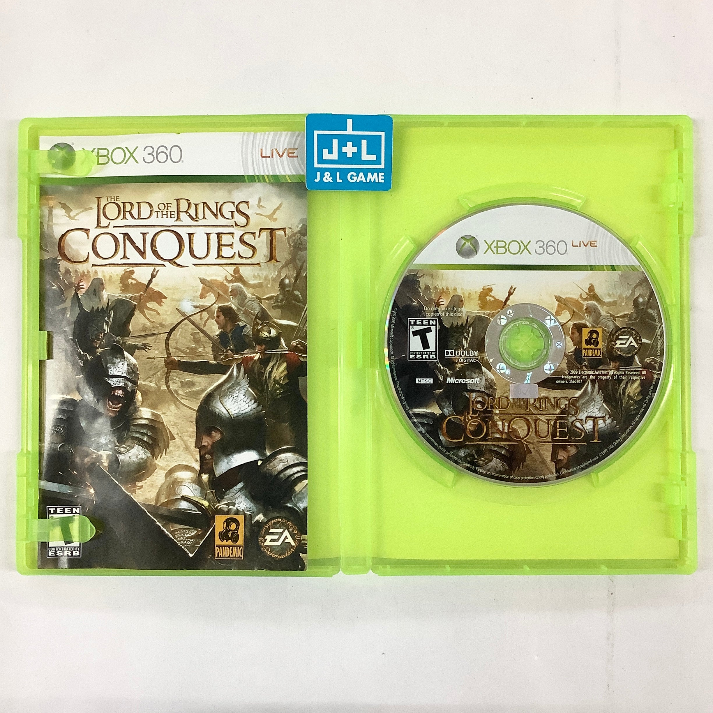 The Lord of the Rings: Conquest - Xbox 360 [Pre-Owned] Video Games Electronic Arts   