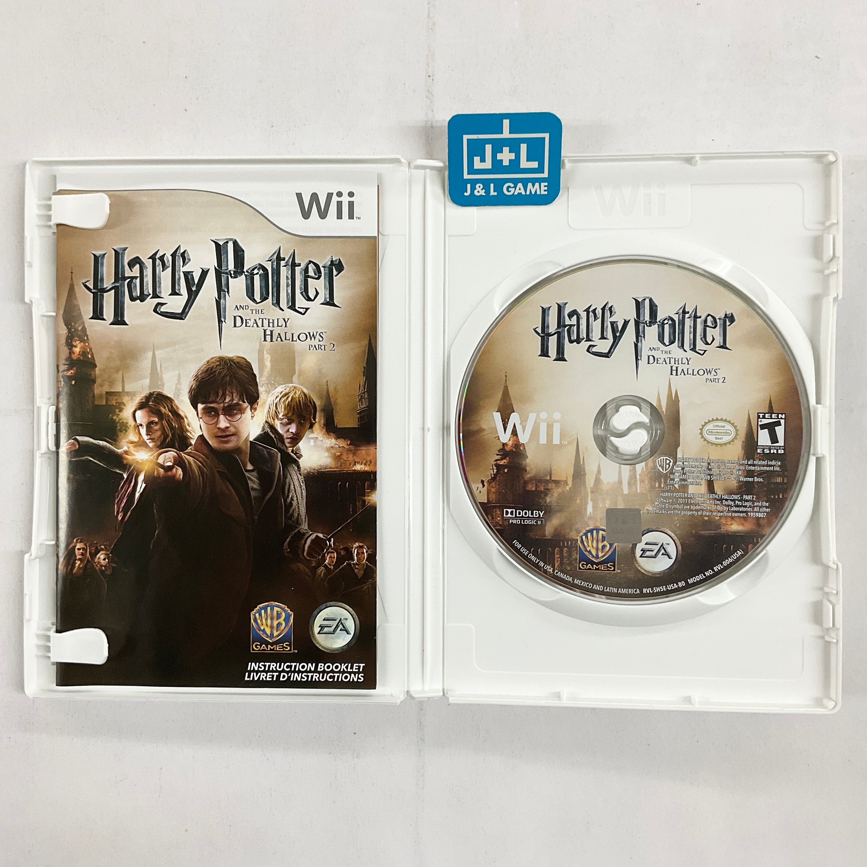 Harry Potter and the Deathly Hallows Part 2 - Nintendo Wii [Pre-Owned] Video Games Electronic Arts   
